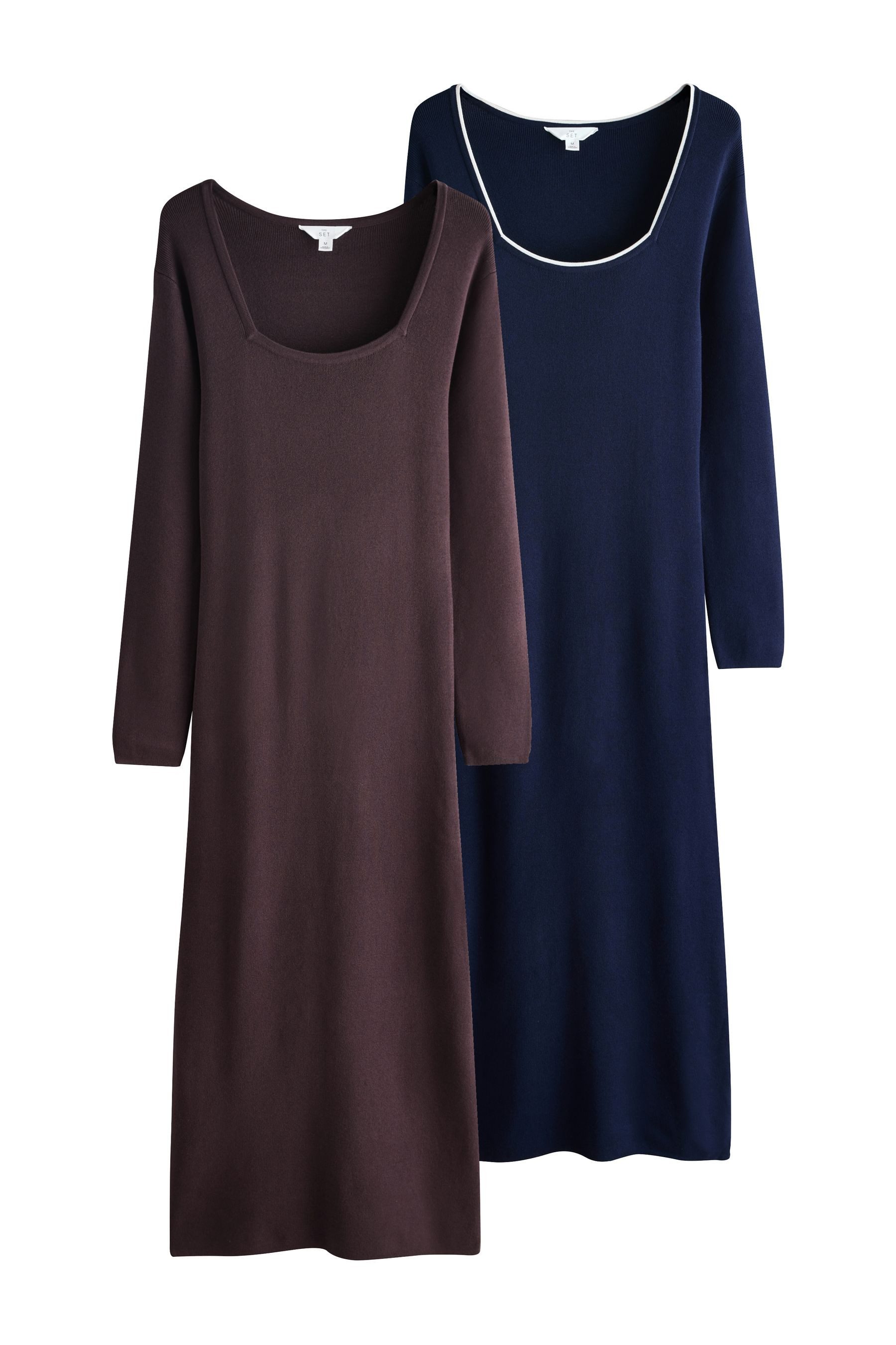 Strickkleid The Set Strickkleider, 2er-Pack
