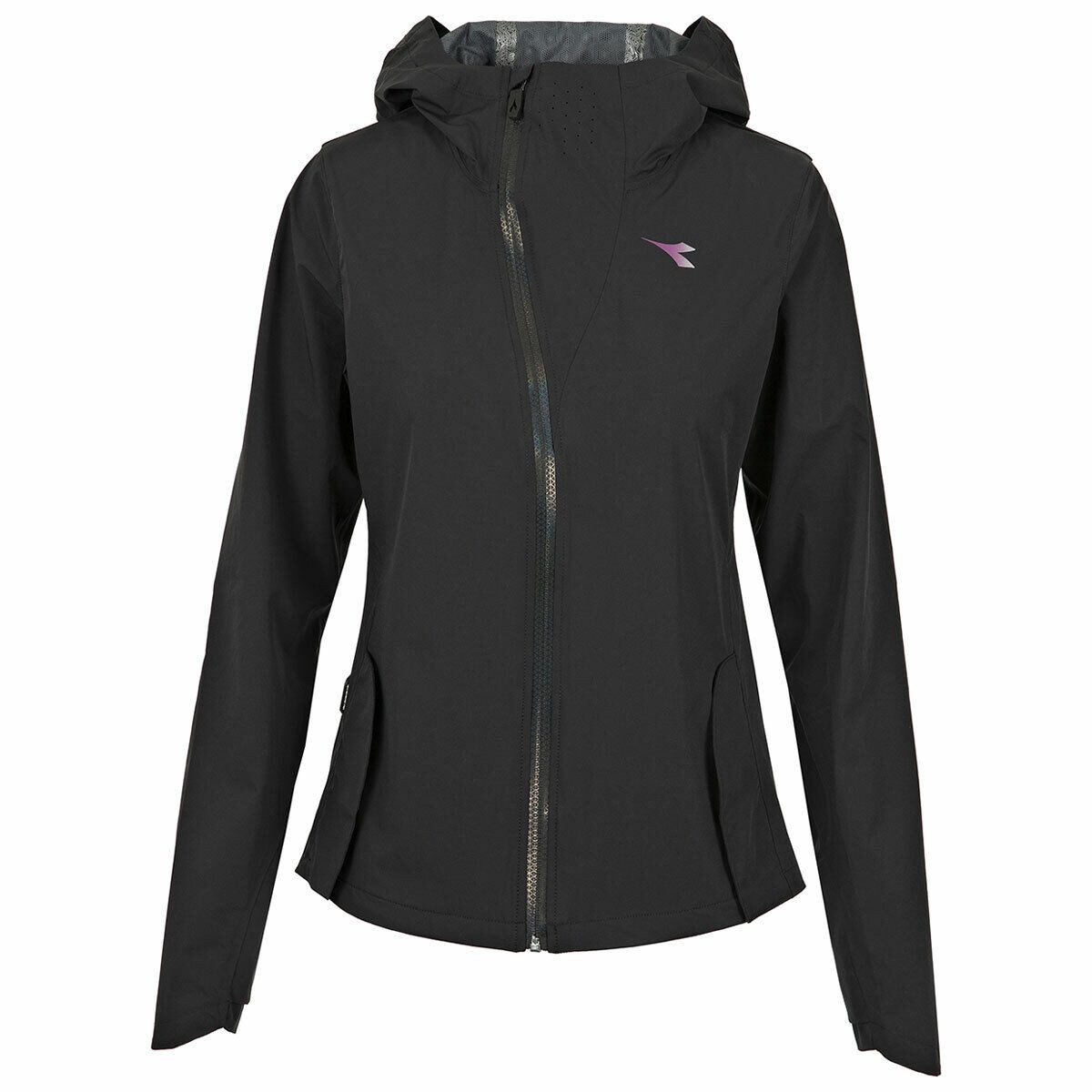 Diadora Laufjacke Diadora Rain Lock Damen Lauf Jacke Regen Jacke black 102. günstig online kaufen