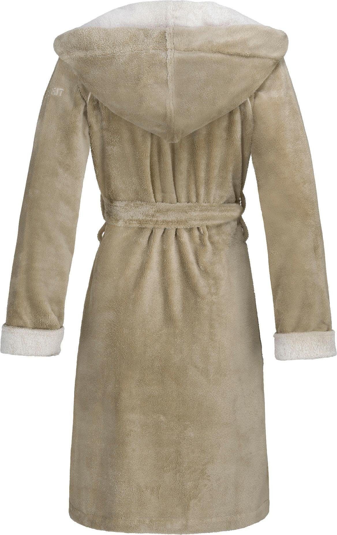 Esprit Damenbademantel Cosy, ideal für Sauna & Spa, Hotelbademantel, Morgen günstig online kaufen