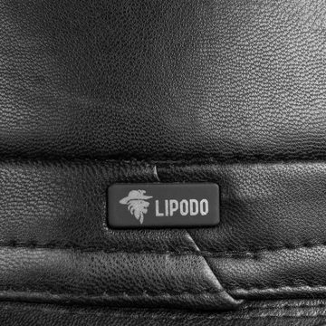Lipodo Trilby (1-St) Stoffhut mit Lederband, Made in Italy