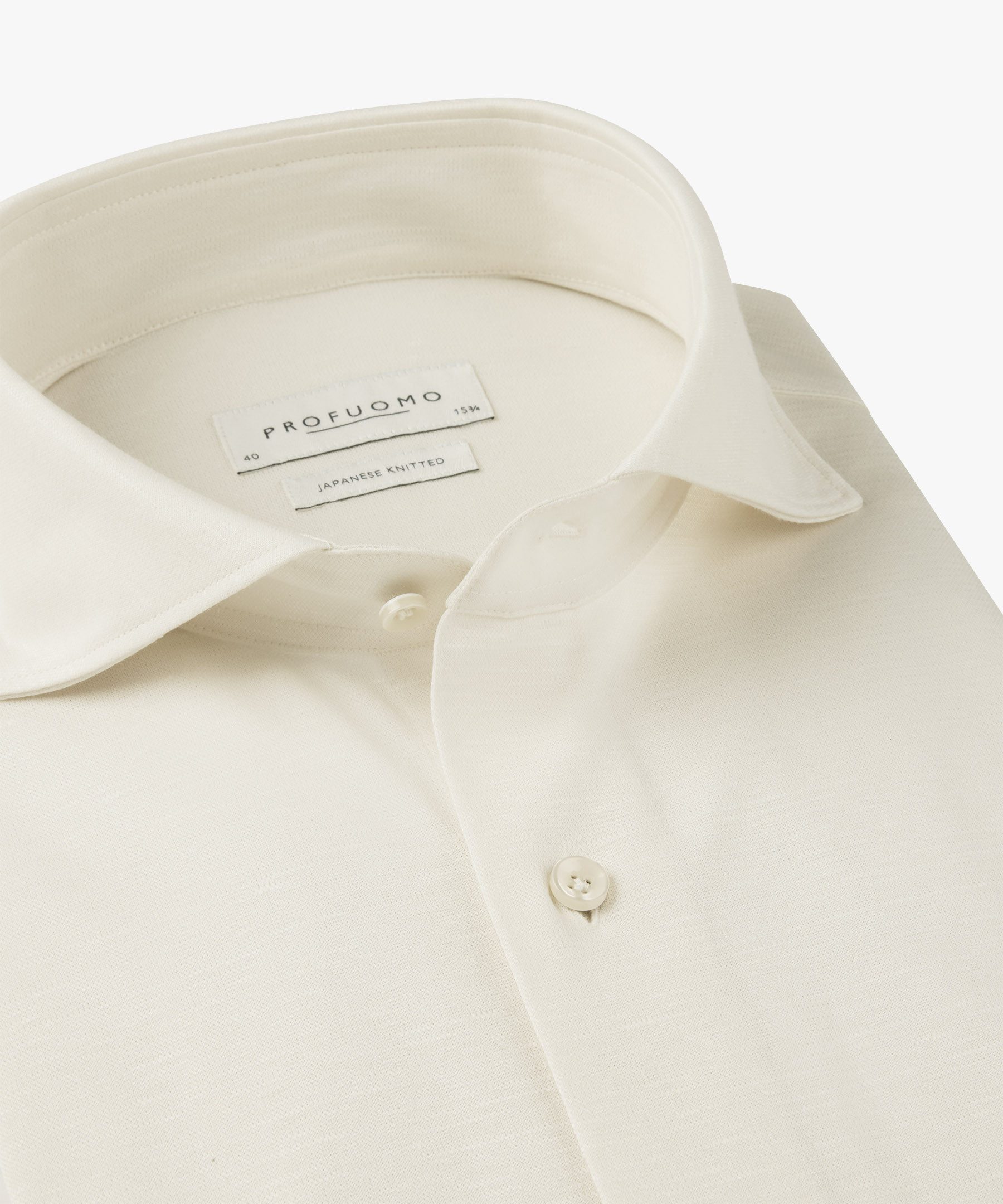 Profuomo Oversize-Shirt SHIRT X-CUTAWAY SF OFF WHITE