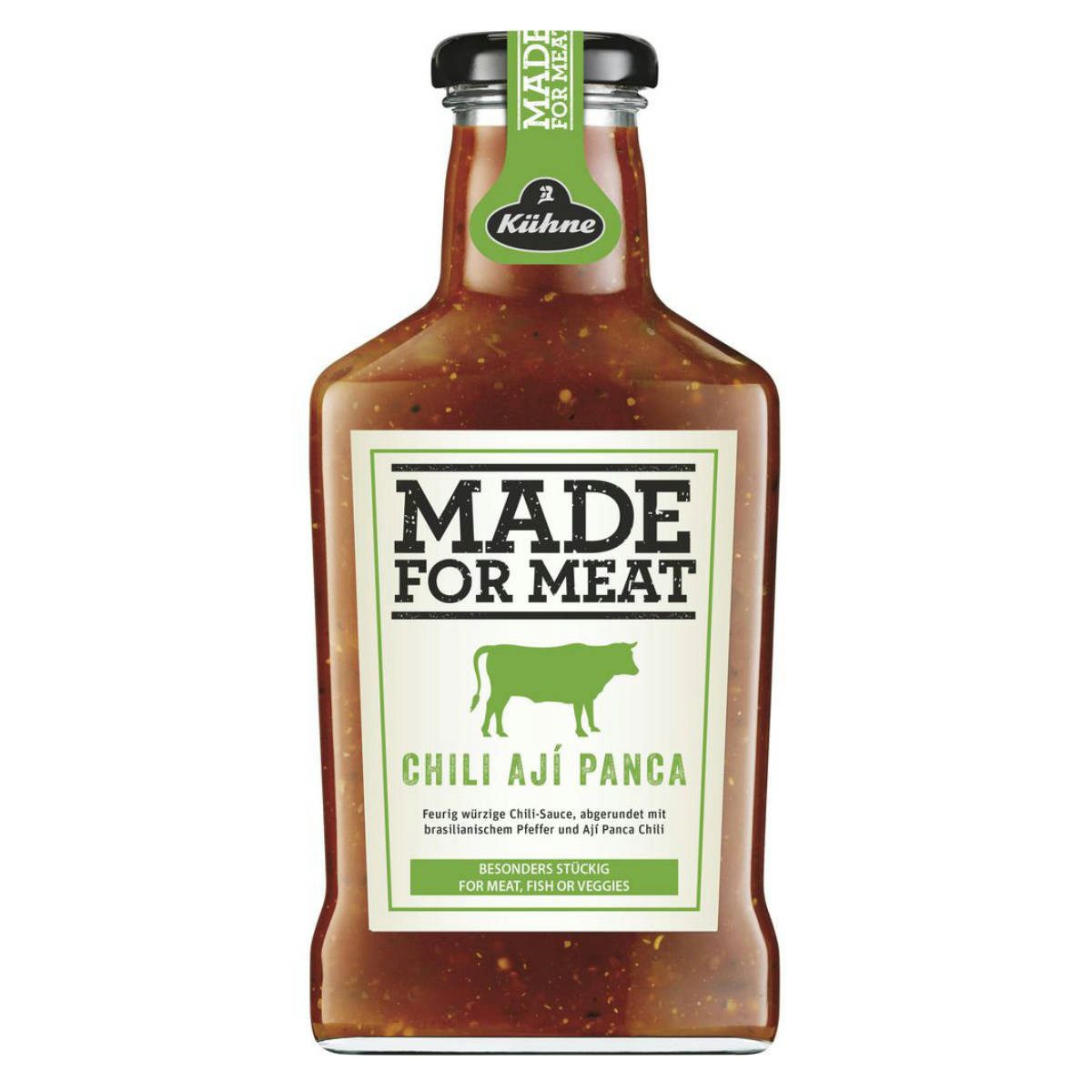 Kühne Saucen, Kuehne Wuerzsauce Aji Panca Chili aromatisch scharf servieren 375ml