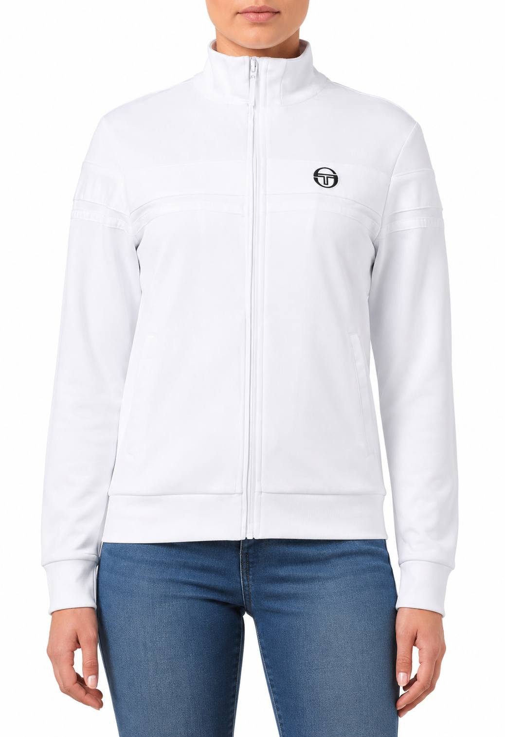 Sergio Tacchini Sweatjacke Sweatjacke Sergio Tacchini Young line (1-tlg) Colorblocking-Design