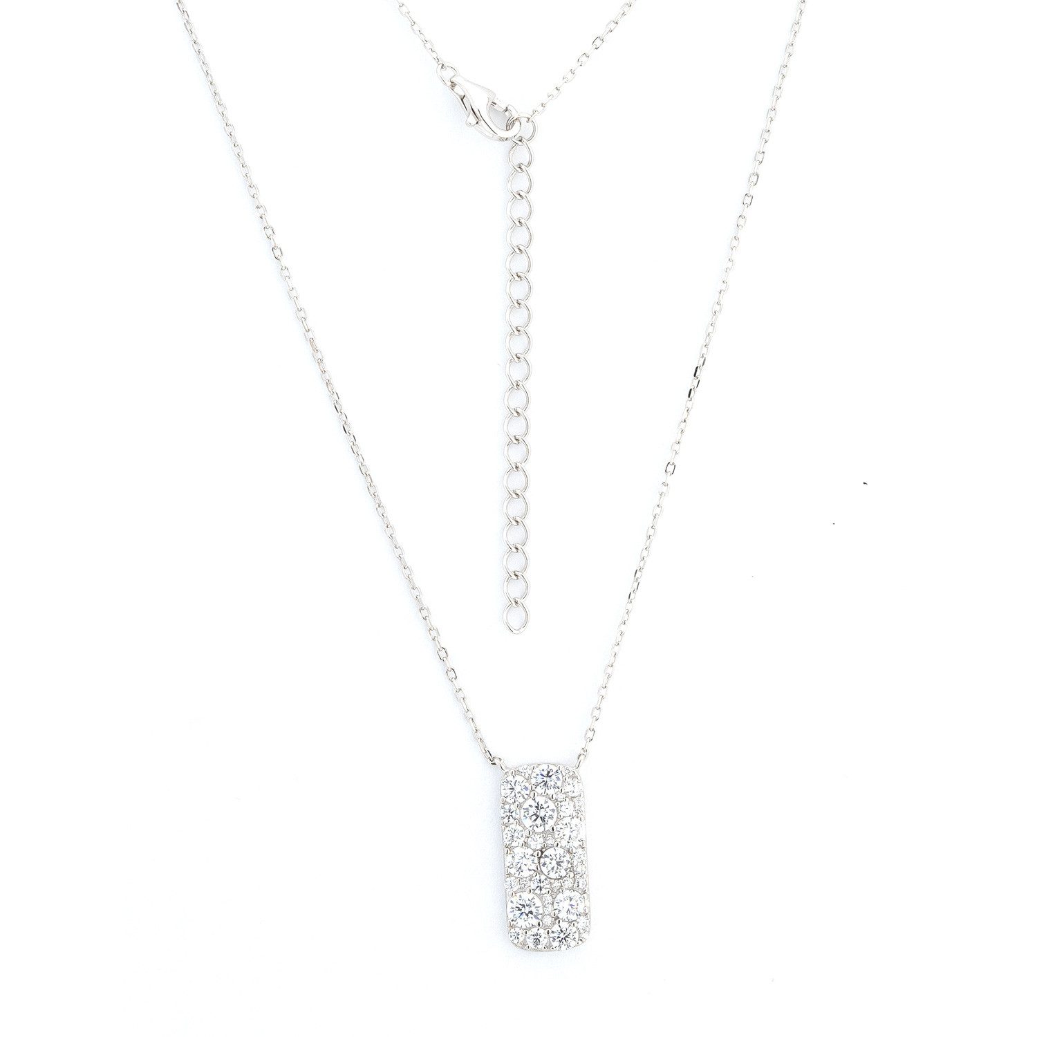 Silberkette Damen Collier 925 Sterlingsilber