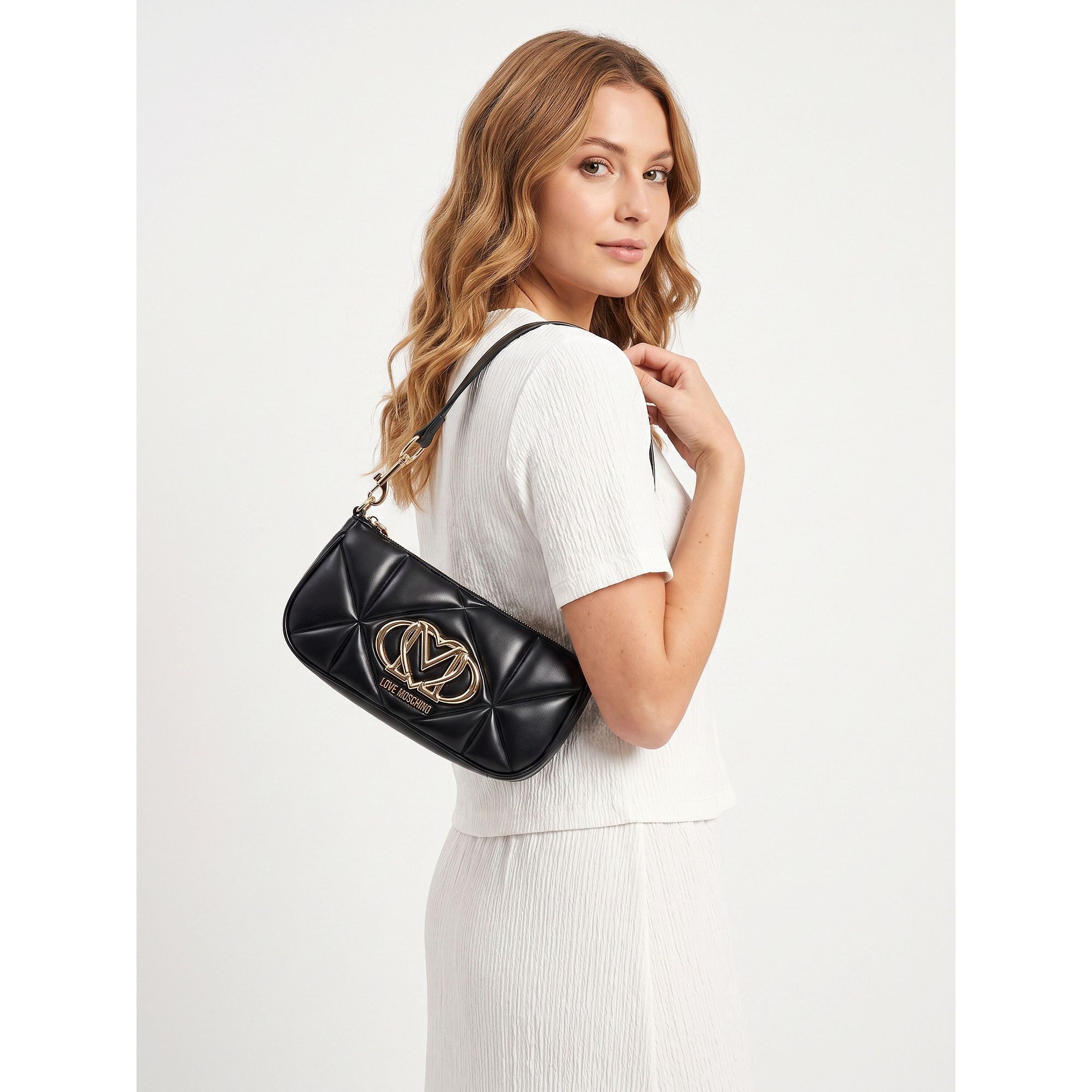 LOVE MOSCHINO Schultertasche, Polyurethan