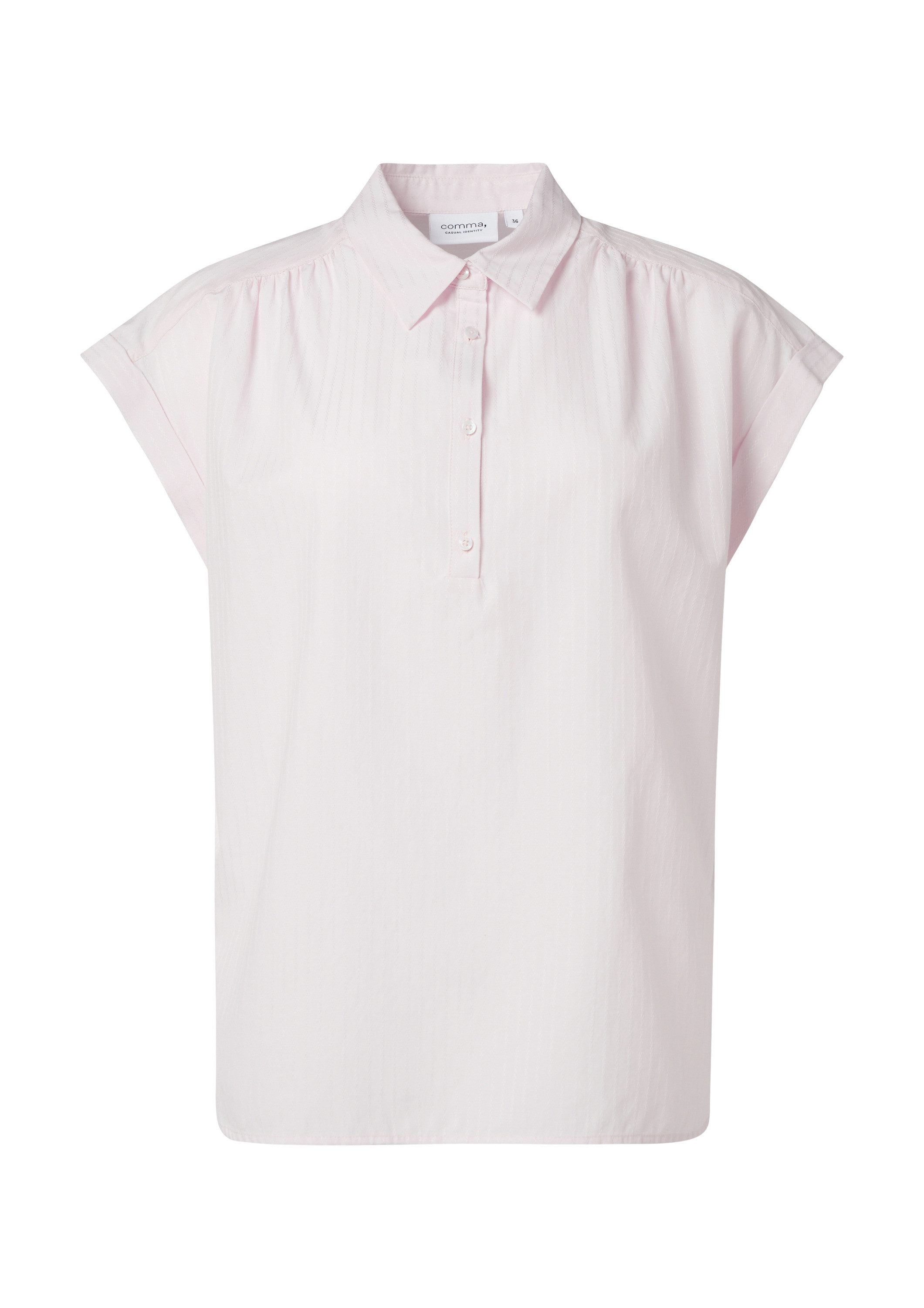 comma Kurzarmbluse Bluse (1-tlg) günstig online kaufen