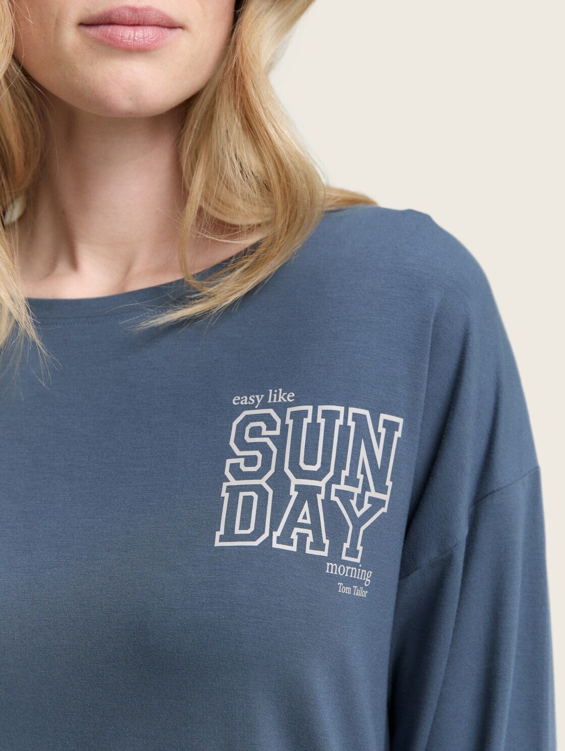 TOM TAILOR Pyjama Bodywear (2 tlg) Pyjama-Set mit Allover-Print