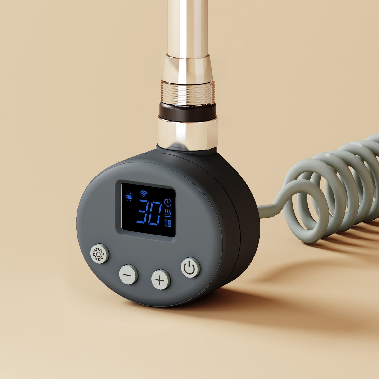 EMKE Heizstab heizkörper 300-1200W Timing Funktion Temperatureinstellung: 3 günstig online kaufen