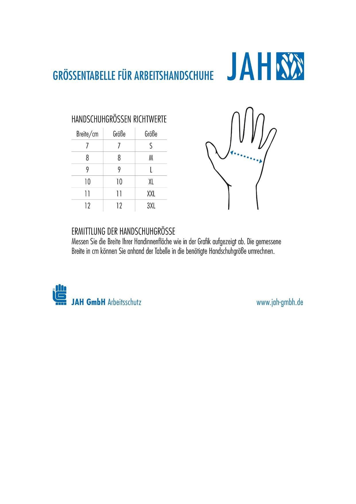 Jah GmbH Baumwollhandschuhe Oekotex Baumwolltrikot mittelschwer günstig online kaufen