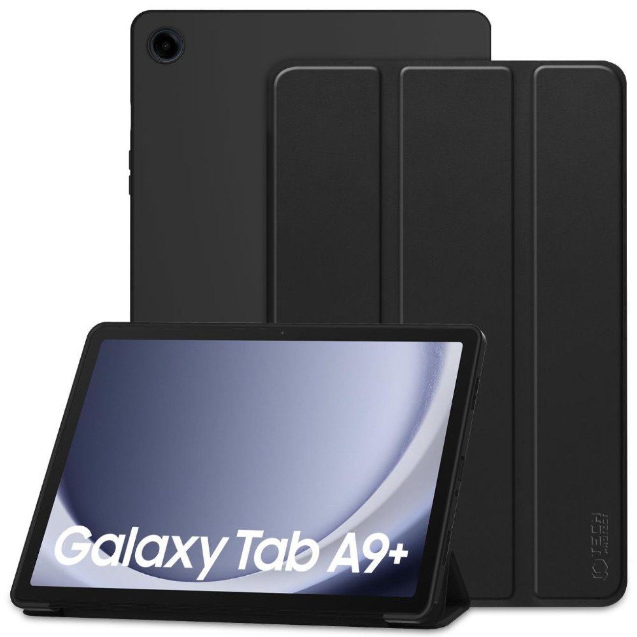 TECH PROTECT Tablettasche für Samsung Galaxy Tab A9+ 11" X210 / X215 / X216 (Einzelhülle), SmartCase mit Sleep/Wake-Funktion
