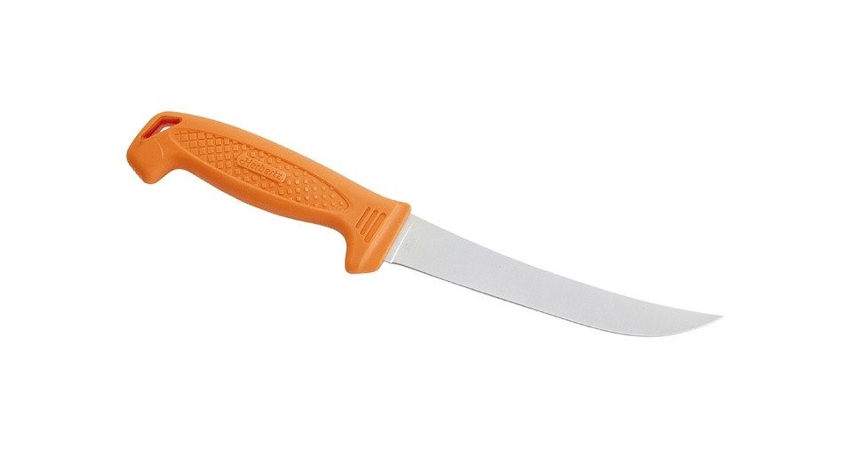 Herbertz Universalmesser Herbertz Filetiermesser, Klassik, Orange, Medium, Scheide, (1 St), Scheide inklusive