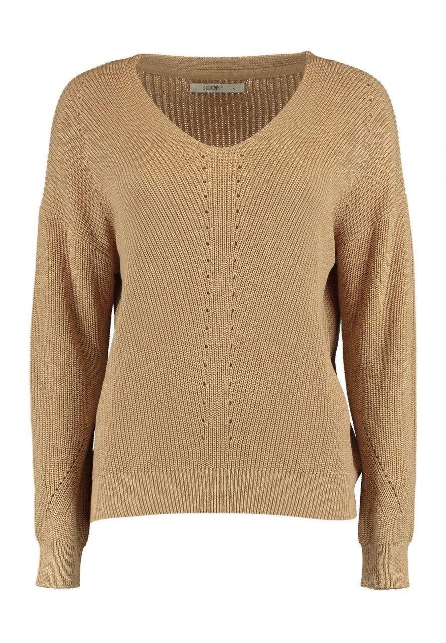 V-Ausschnitt-Pullover LS C VK Ni44a