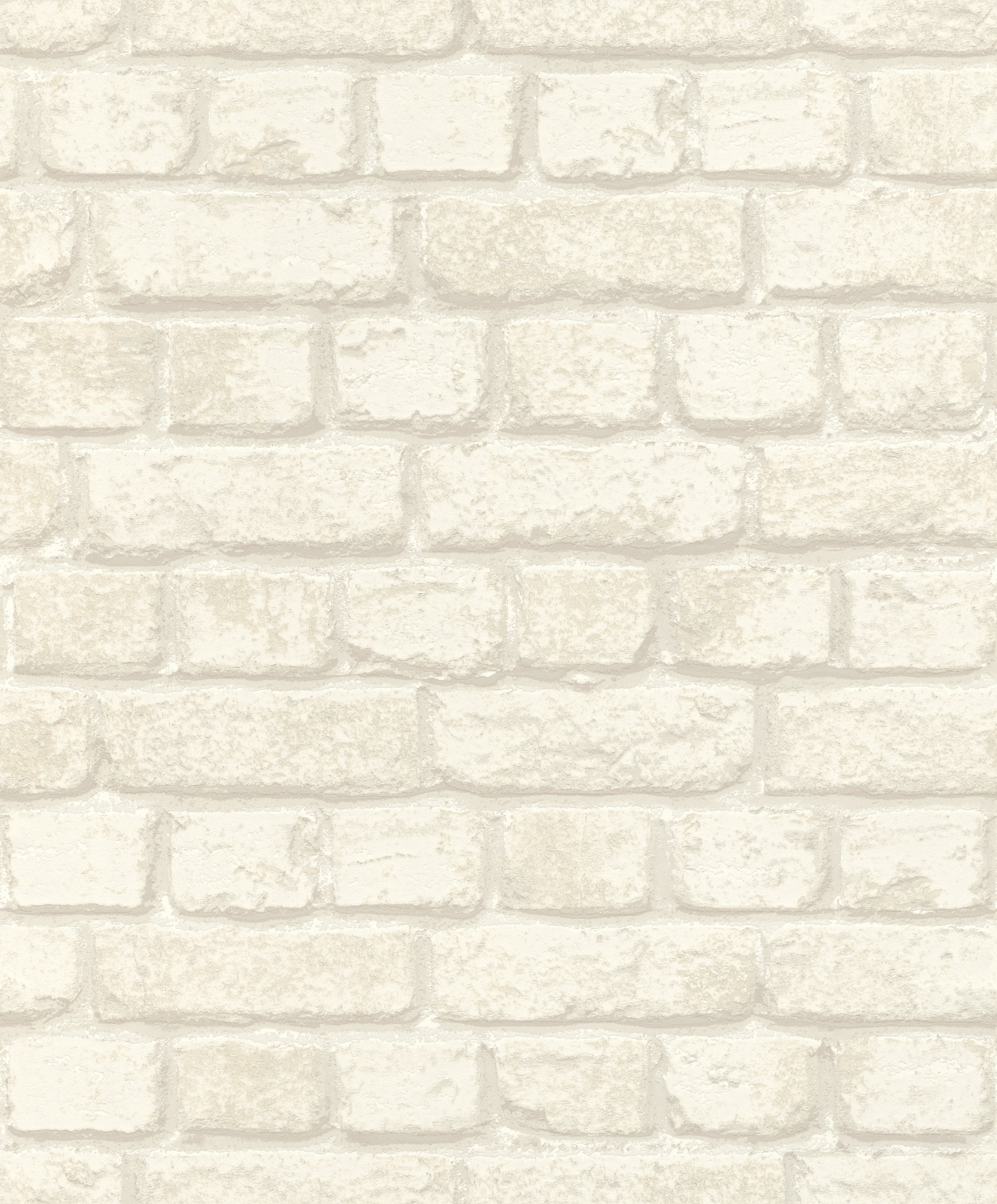 Rasch Vliestapete Rasch Selection, Maueroptik beige creme 806724