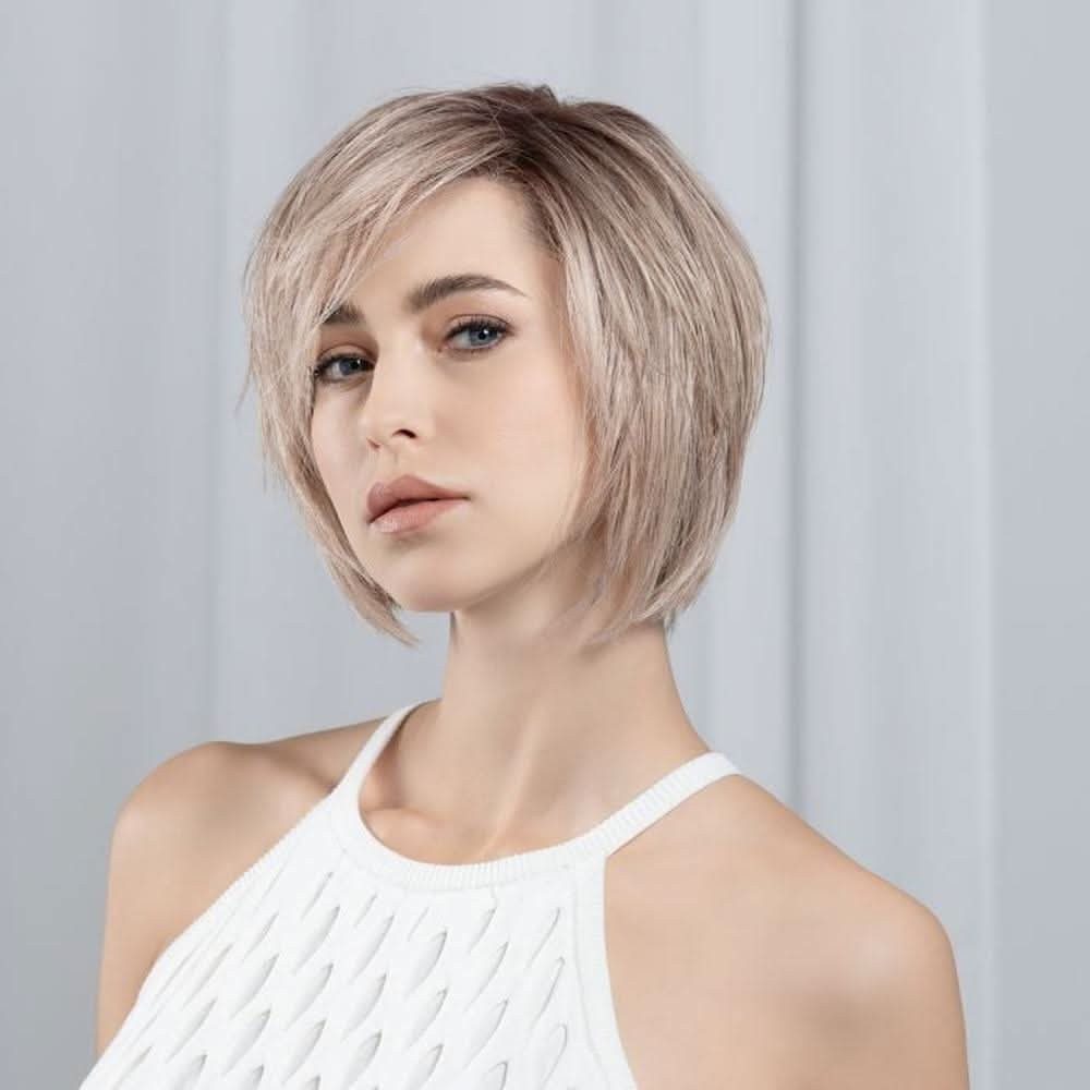 Ellen Wille Echthaarperücke Ellen Wille Promise Soft, Kurzer Bob, Prime Hair mit Filmansatz und Mono Scheitel