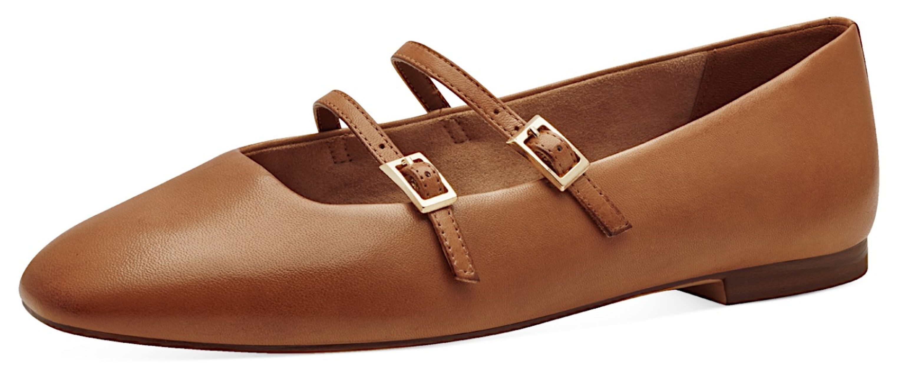 Tamaris 1-22142-44 305 Cognac Ballerina
