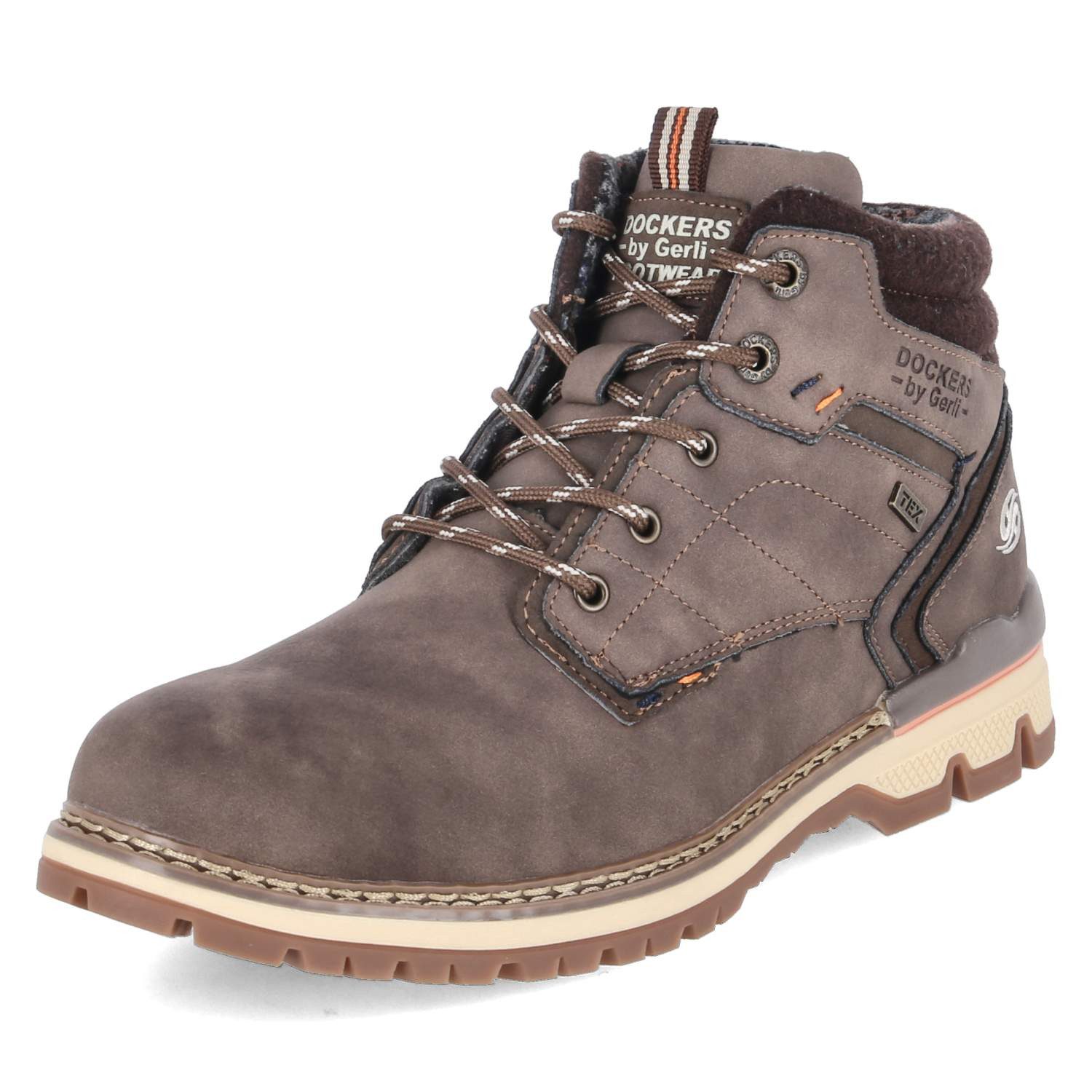 Dockers by Gerli Dockers By Gerli 53TA003-630-380 Herren Synthetik brown Schnürstiefel