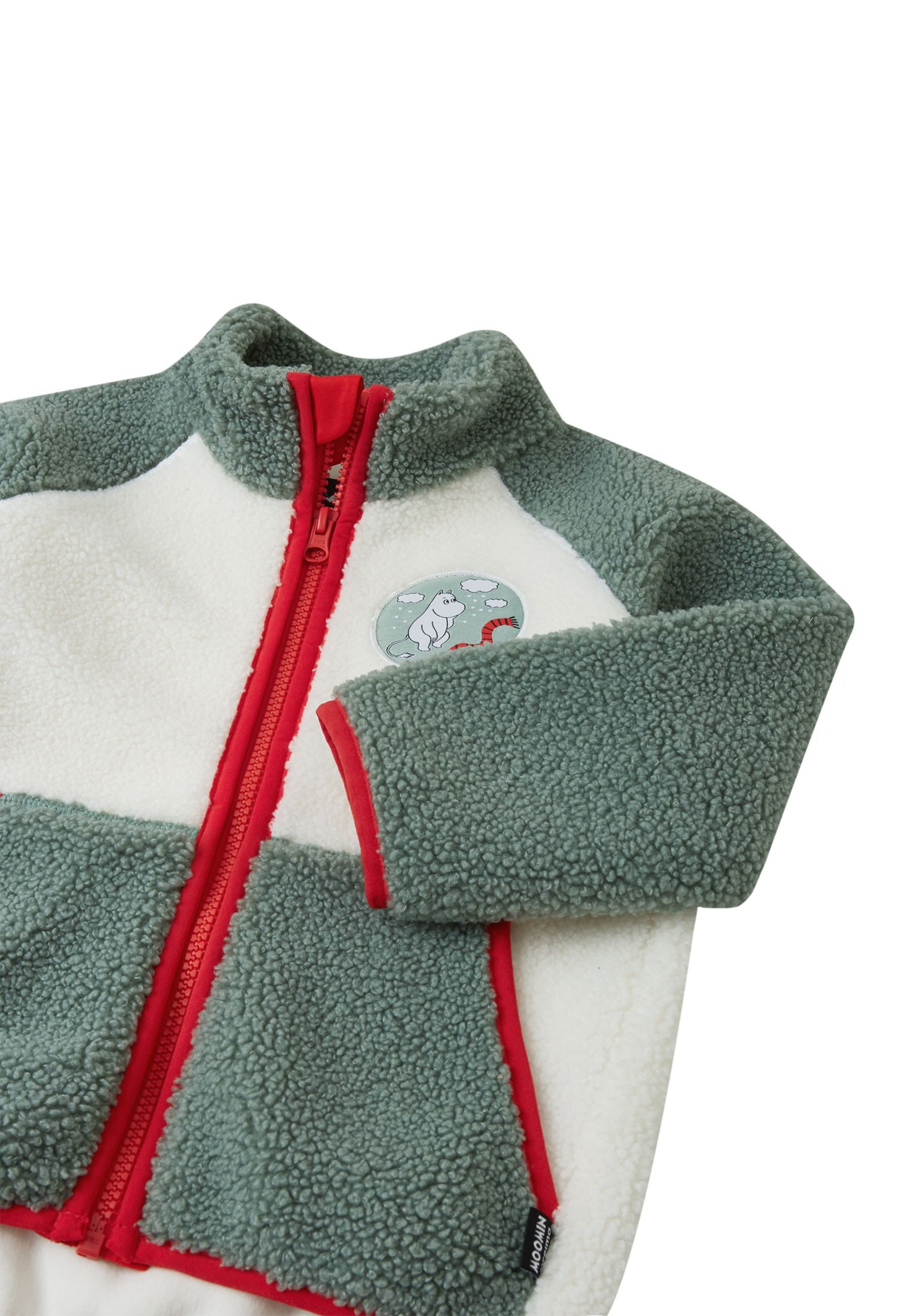 reima Fleecejacke MOOMIN KRAMGO Fleecejacke Moomin x Reima, enthält recyceltes Material