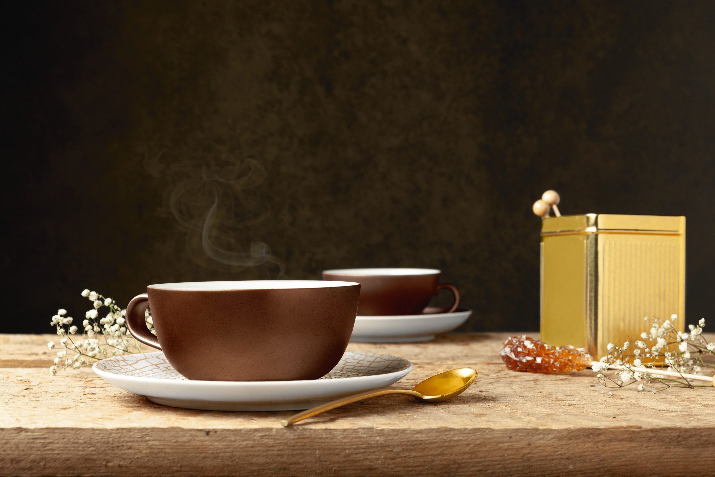 Seltmann Weiden Tasse Liberty Bronze, 1-tlg., Porzellan, Teetasse