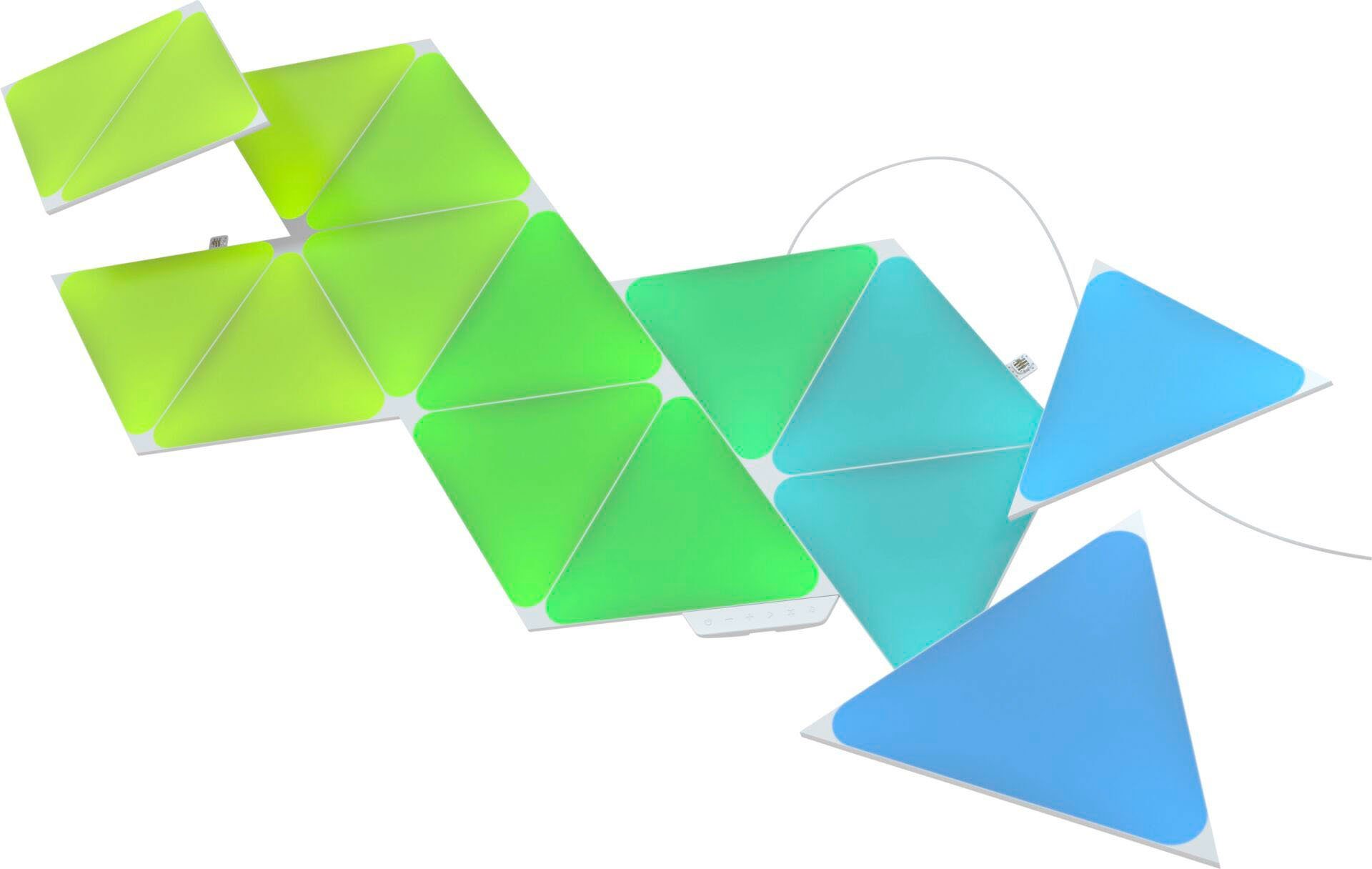 nanoleaf LED Panel Triangles, Dimmfunktion, LED fest integriert, Farbwechsler | Panels