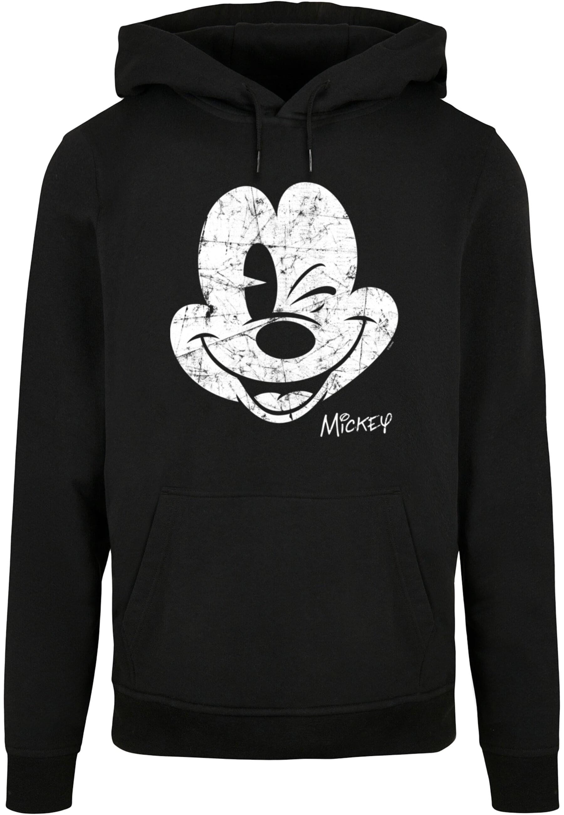 ABSOLUTE CULT Kapuzensweatshirt ABSOLUTE CULT Herren Mickey Mouse - Distressed Hoody (1-tlg)