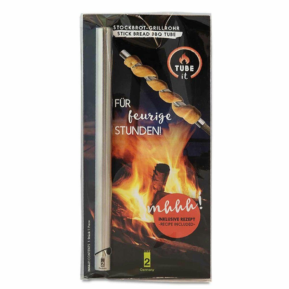 Take2-Design Lagerfeuer-Grillspieß Tube it