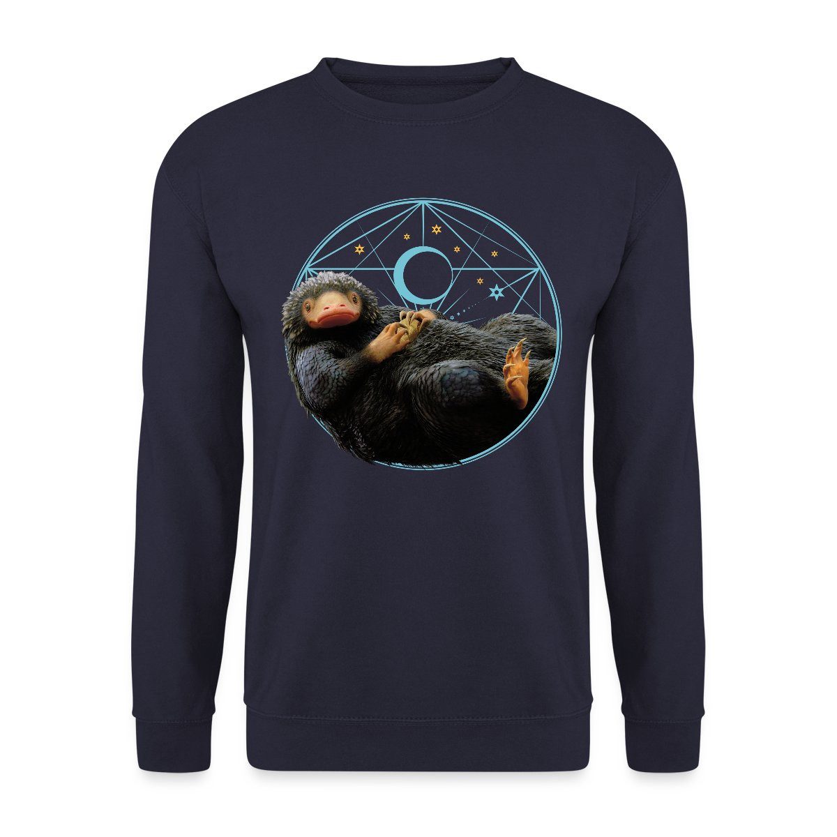 Sweatshirt Phantastische Tierwesen Niffler mit Münze Geschenk Unisex Pullover