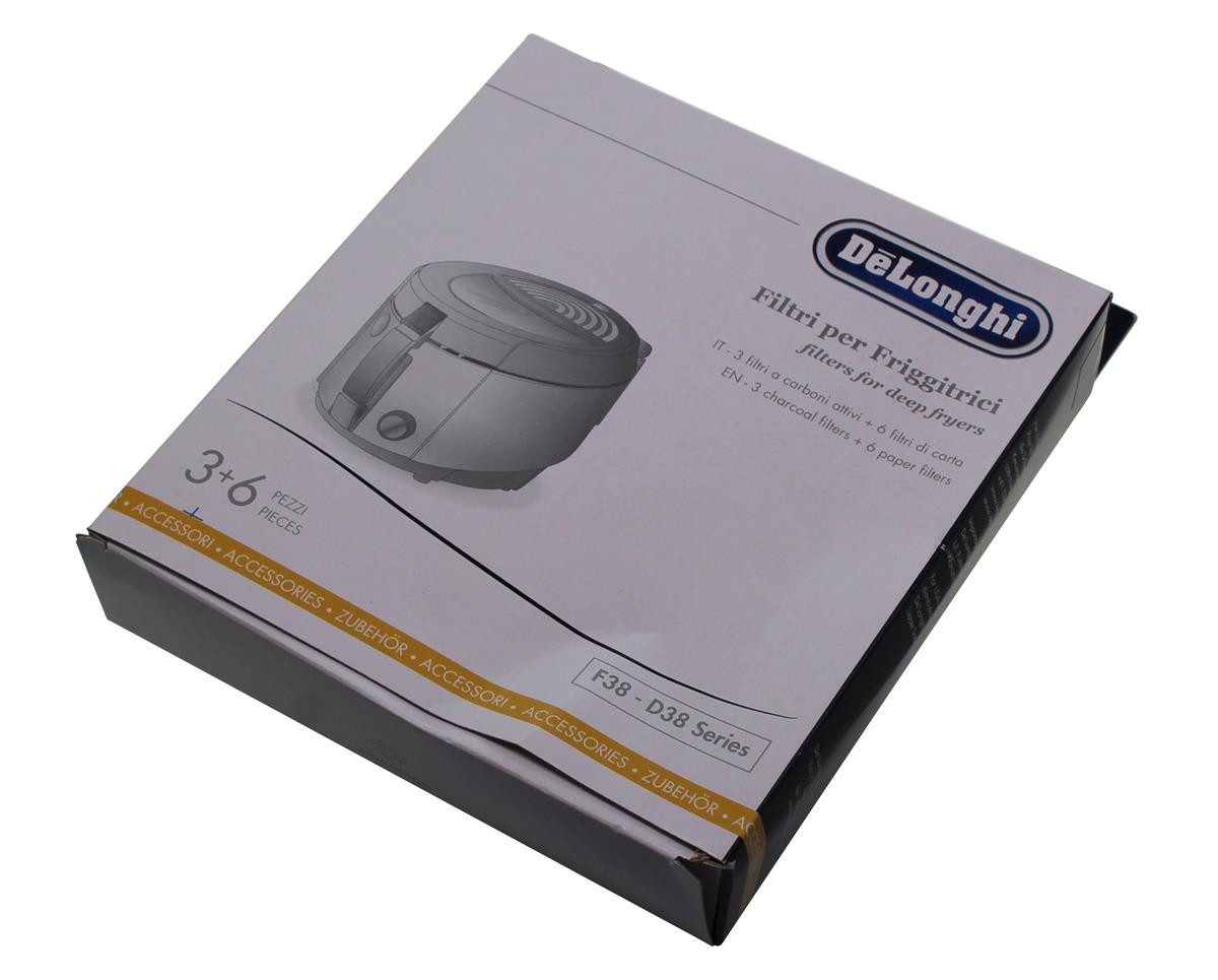 Fettfilter DeLonghi 5512510061 Filter für F38233, F38436 Serie F38, D38 Fritteuse