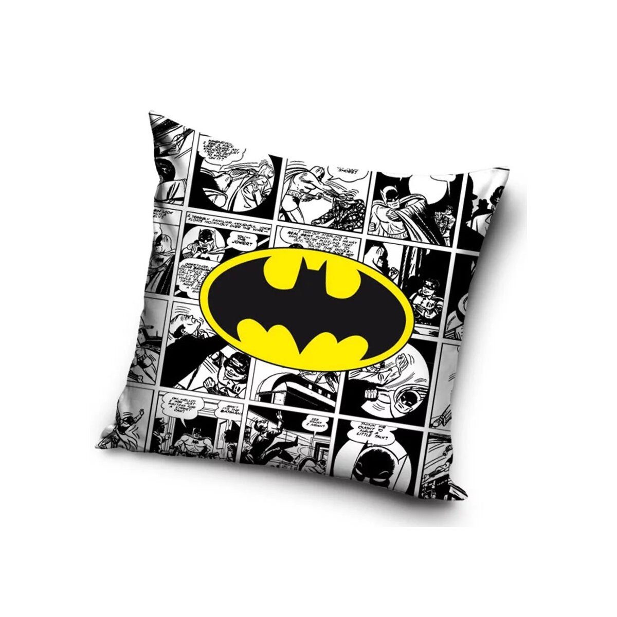 Batman Kissenbezug Batman Comic Kissenbezug 40x40 cm