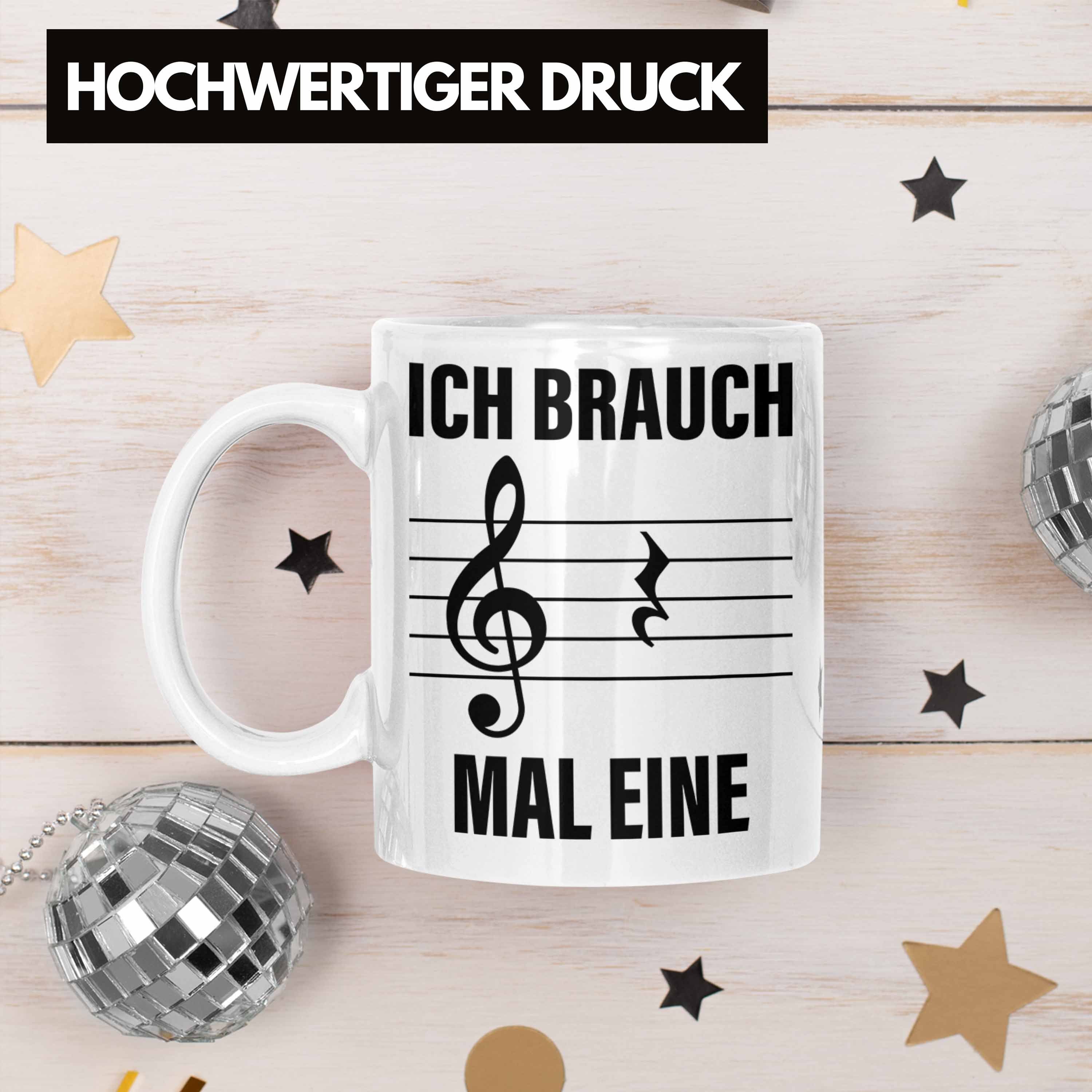 Trendation Tasse Musiker Tasse Geschenk Ich Brauch Mal Eine Pause Lustige Geschenkidee