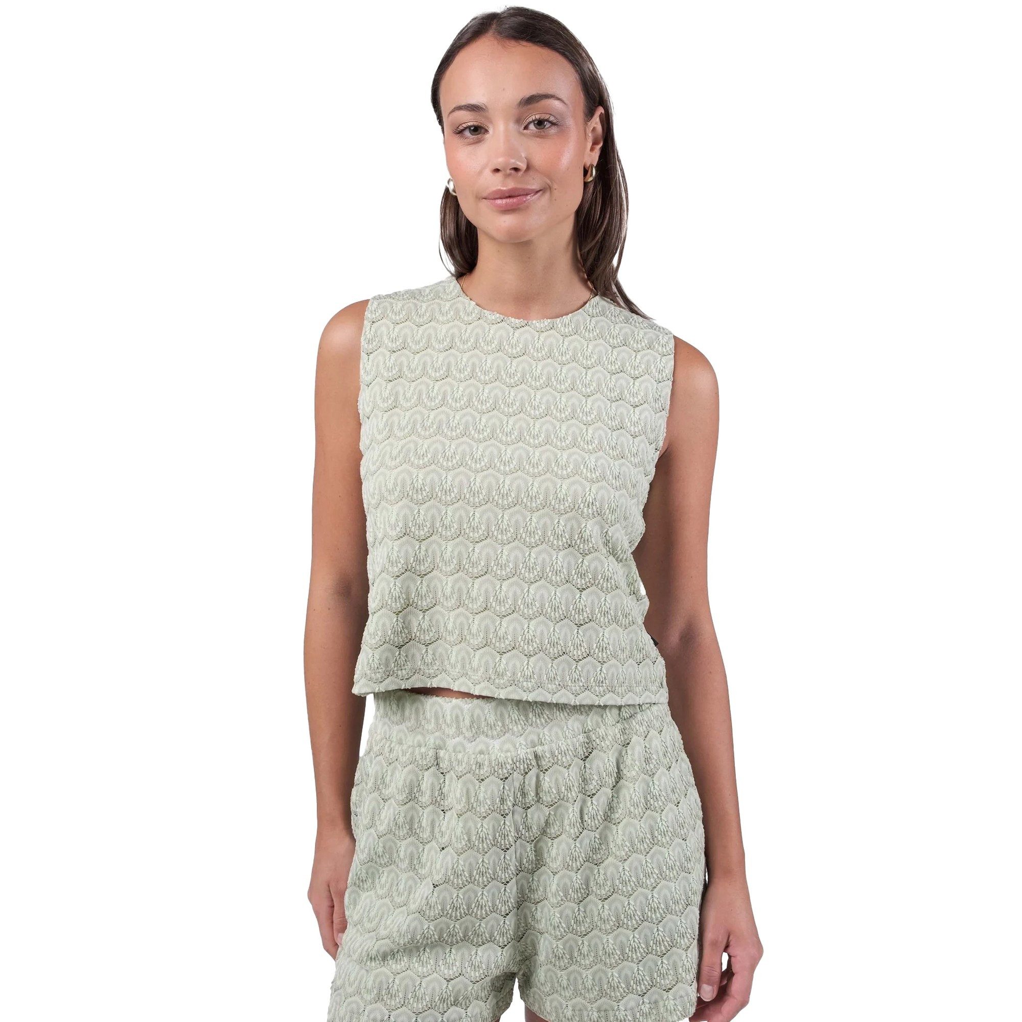 Kleinigkeit Muskelshirt Tine Strickler Top, grün