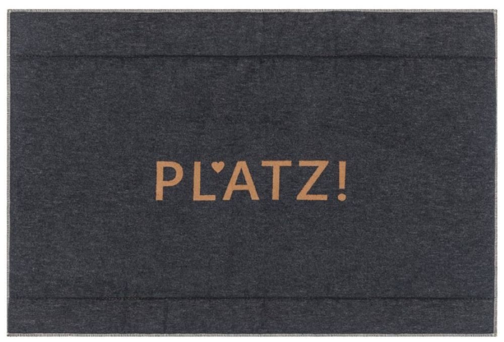 DAVID FUSSENEGGER Hundematte 'Platz!' Anthrazit günstig online kaufen