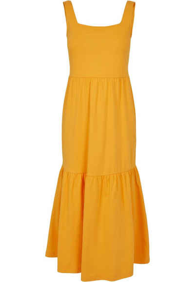 URBAN CLASSICS Shirtkleid Urban Classics Damen Ladies 7/8 Length Valance Summer Dress (1-tlg)