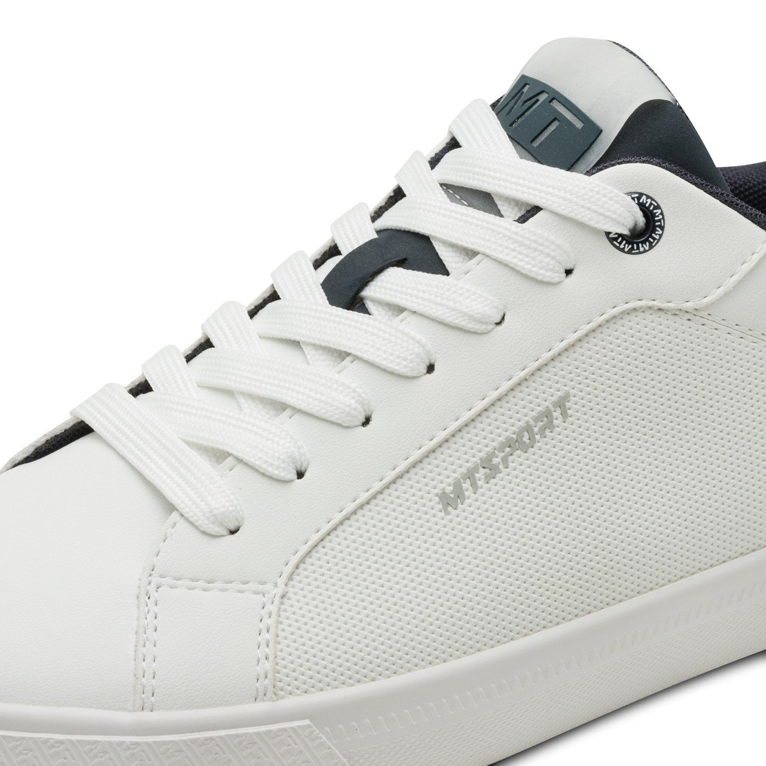 MARCO TOZZI Sneaker, Freizeitschuh, Halbschuh, Schnürschuh, Kontrastbesatz an der Ferse