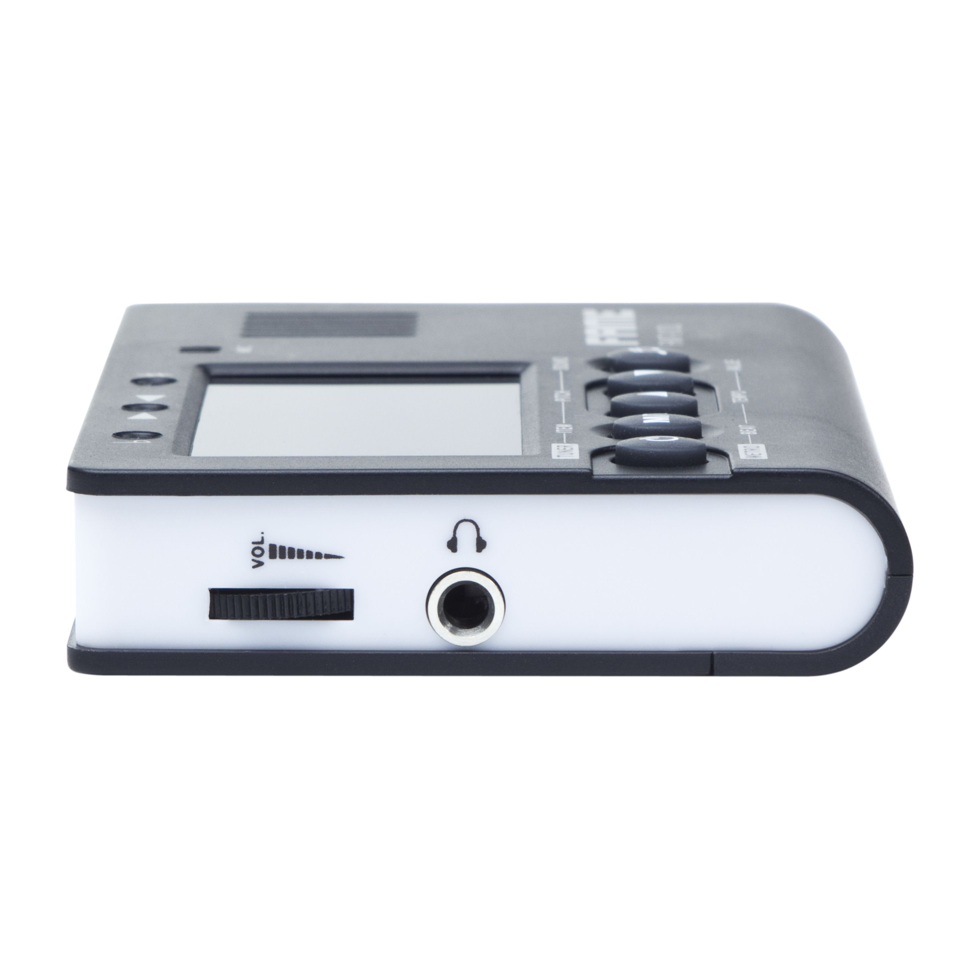 FAME Stimmgerät, (Stimmgerät chromatischer Tuner mIt Metronom schwarz 6.3 mm Klinkenanschluss 3.5 mm Kopfhörerausgang Tongenerator großes Display), Stimmgerät, chromatischer Tuner, Metronom, Tongenerator