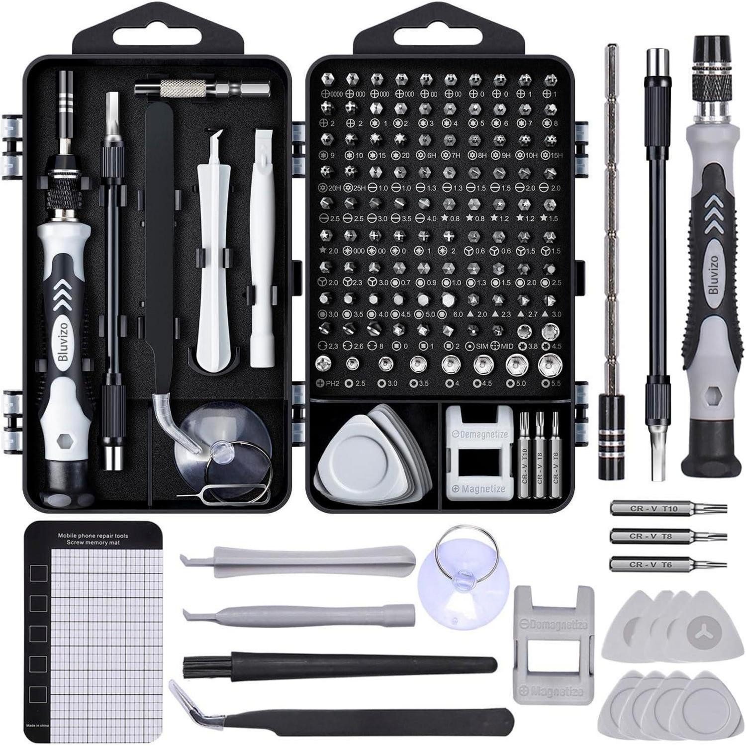 LuxusKollektion Schraubendreher Werkzeug Set 122in1 Schraubendreher Mini Computer Reparatur, (1 St)
