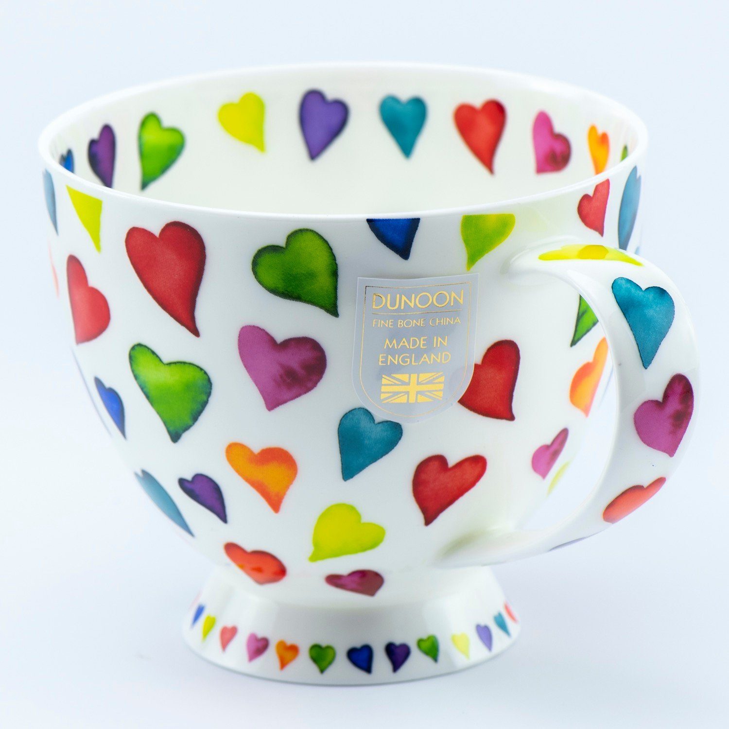 Dunoon Кружки Skye Warm Hearts, Fine Bone China, Sammelbecher