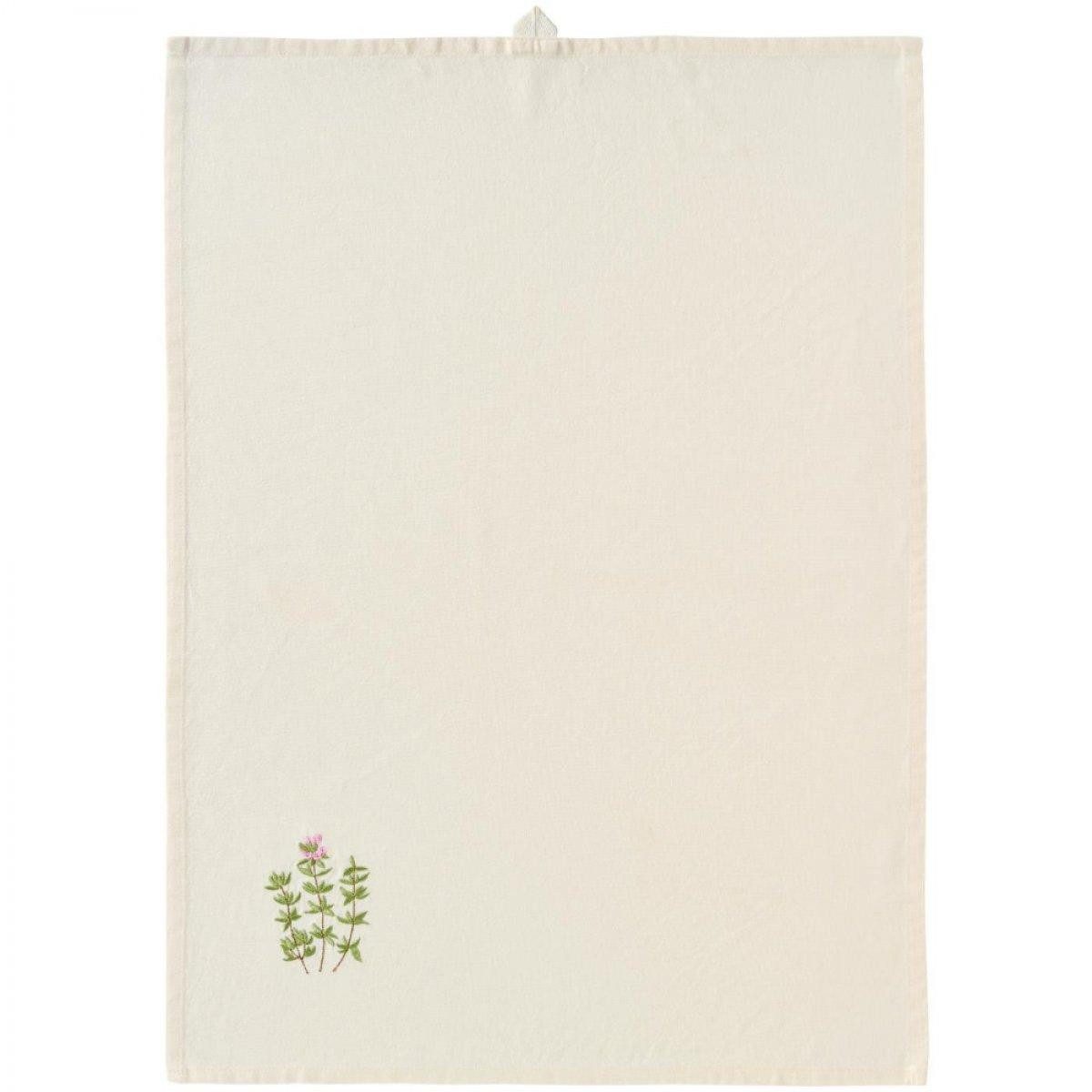 Ib Laursen Geschirrtuch Ib Laursen Geschirrtuch Summer Vibes mit Thymian (50x70cm)