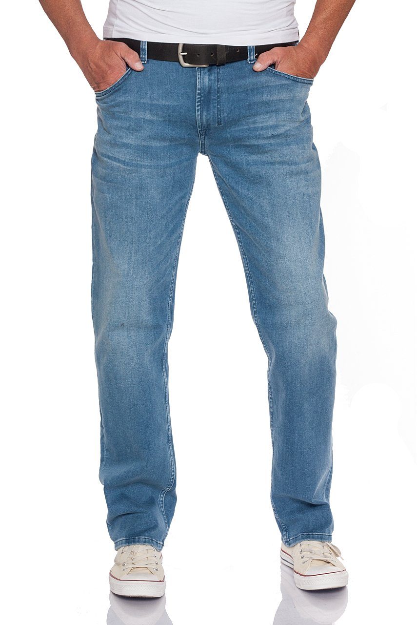 Jogg Comfort Bogota Denim Straight-Jeans Miracle of Thomas M.O.D Blue