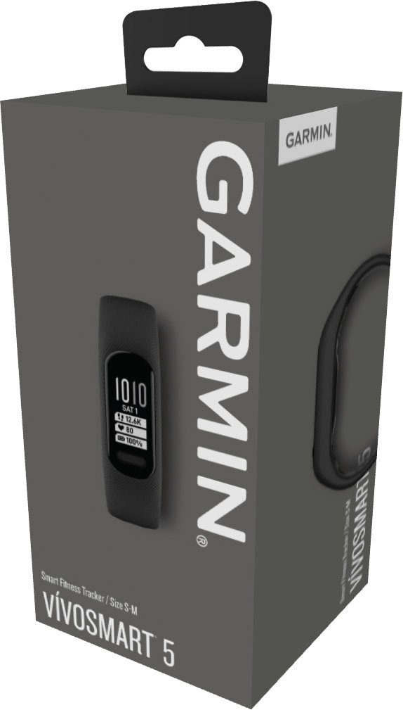 Garmin Schwarz VIVOSMART® Smartwatch - S/M Größe