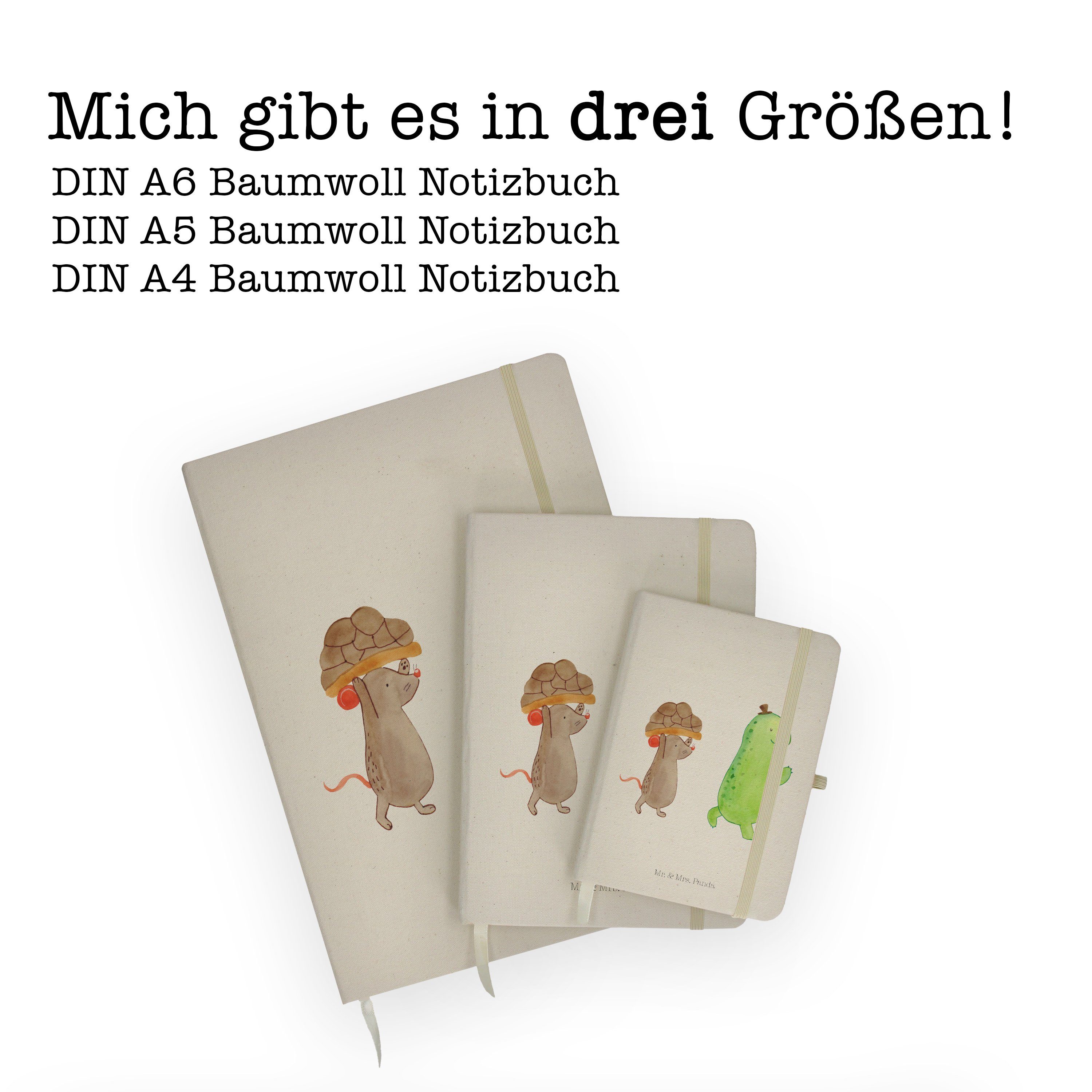 Geschenk, Mr. Notizbuch - Transparent Mrs. Mrs. Panda & Mr. Freundinnen, Schildkröte & Freunde, & - Panda Hi Maus