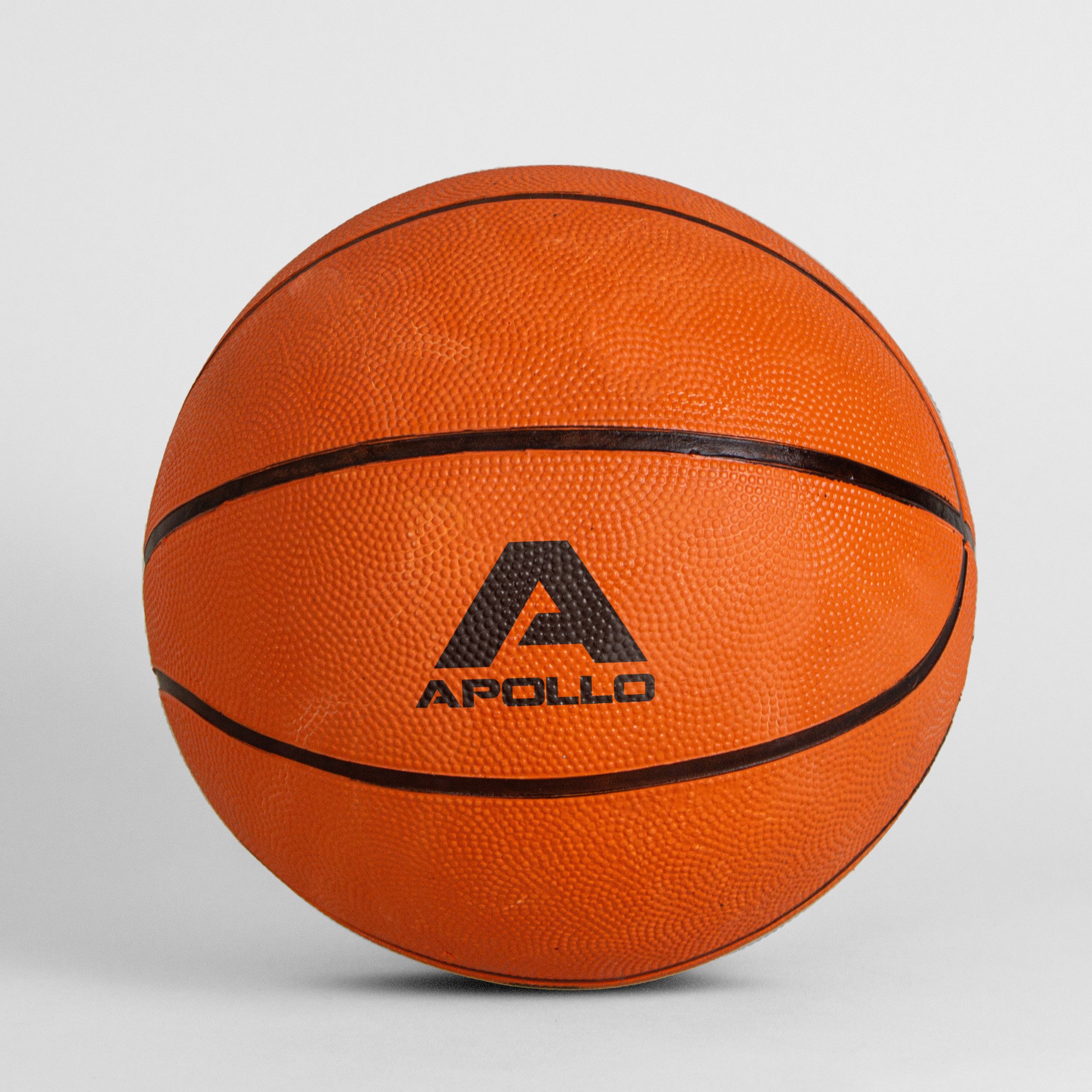 Apollo Basketball Basketball für Indoor und Outdoor - Korbball in Größe 7 - Orange, optimierte Oberfläche