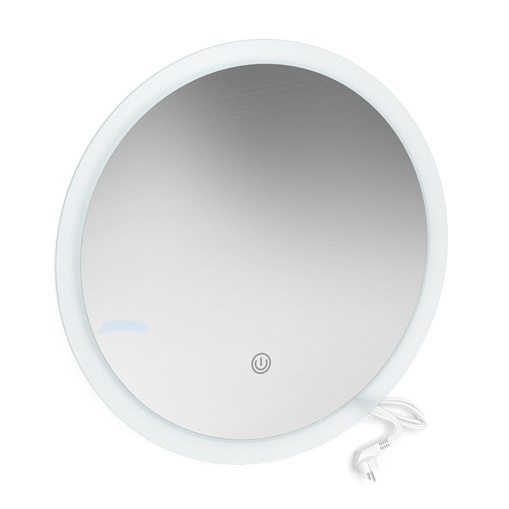 Vicco Badspiegel, Weiß, 50 x 50 günstig online kaufen