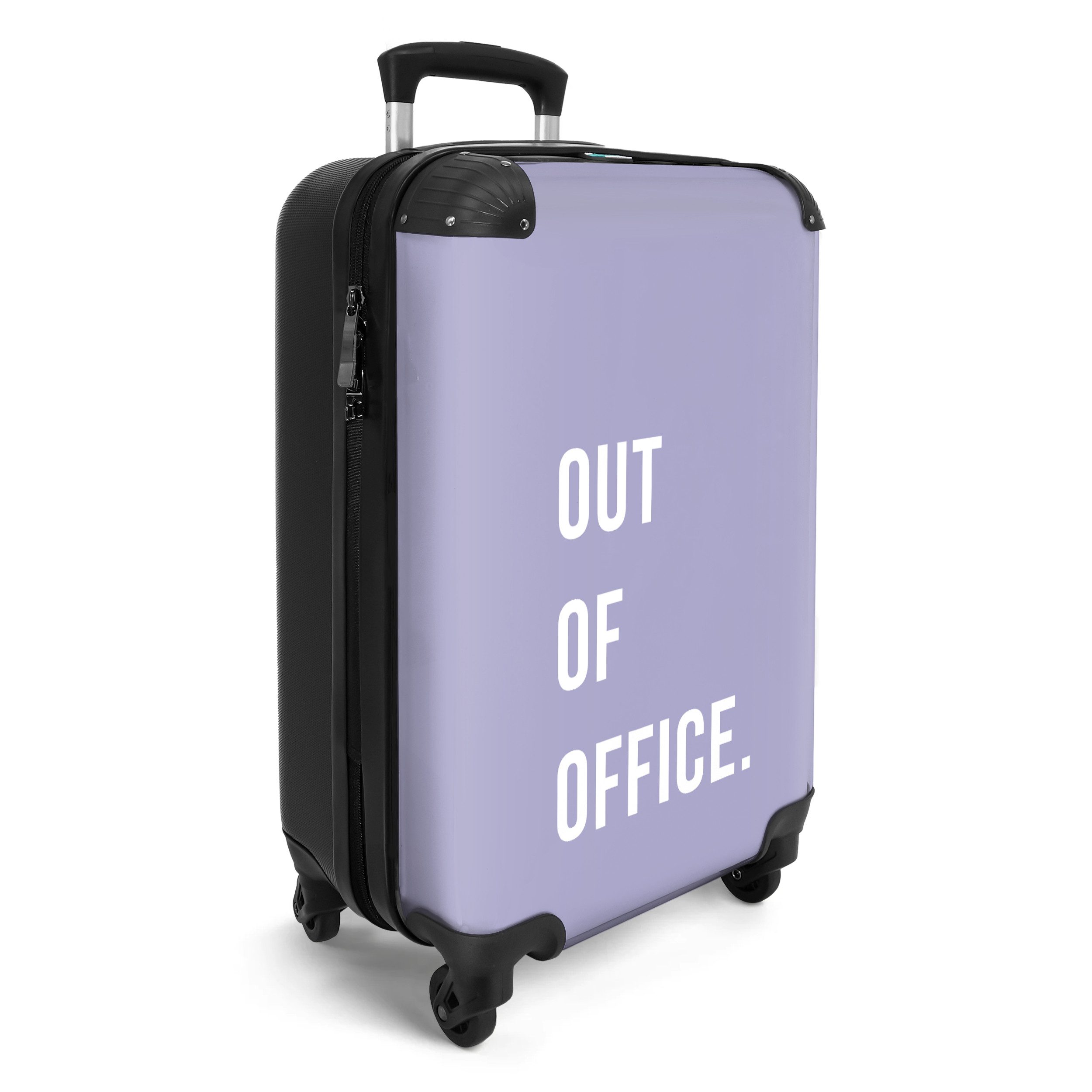 NoBoringSuitcases.com© Hartschalen-Trolley Zitate - Außer Haus günstig online kaufen