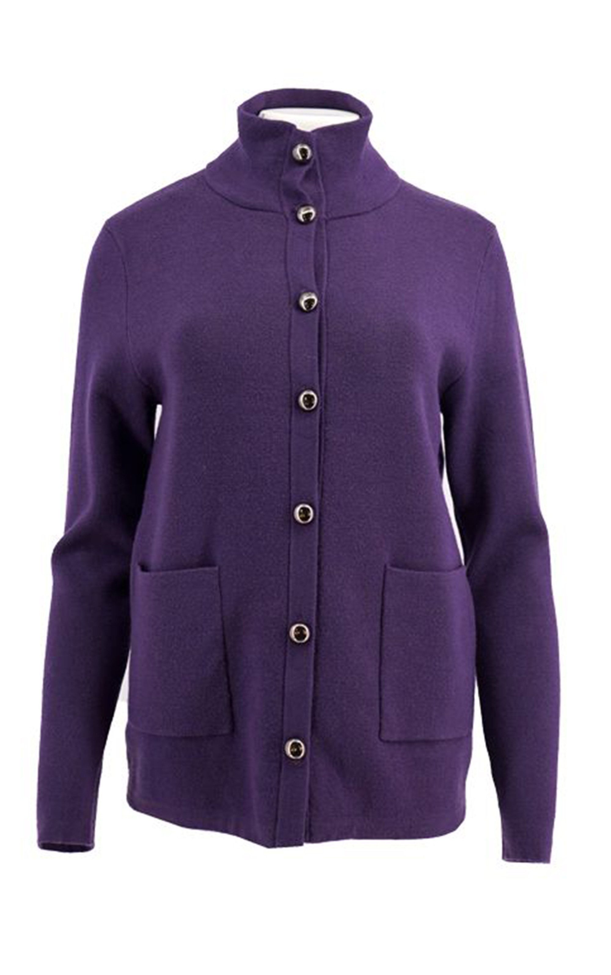 Passioni Strickjacke mit hohem Kragen und Taschen günstig online kaufen