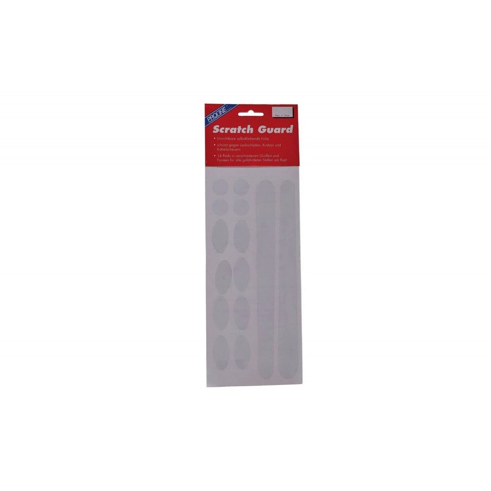 PRO Line Fahrradkette Scratch Guard Rahmenschutzfolie Kettenschützer transparent