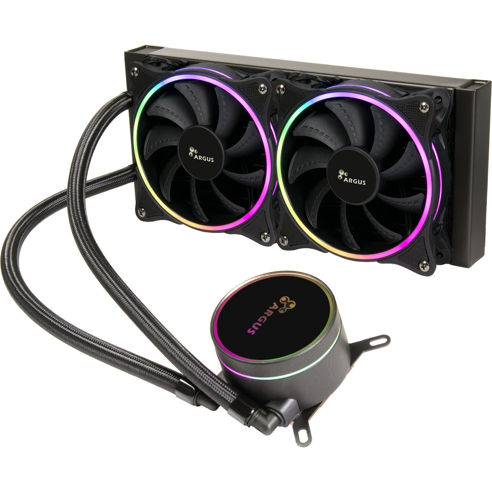 CPU Kühler Inter-Tech Argus Iceman LC-240 RGB, Wasserkühlung