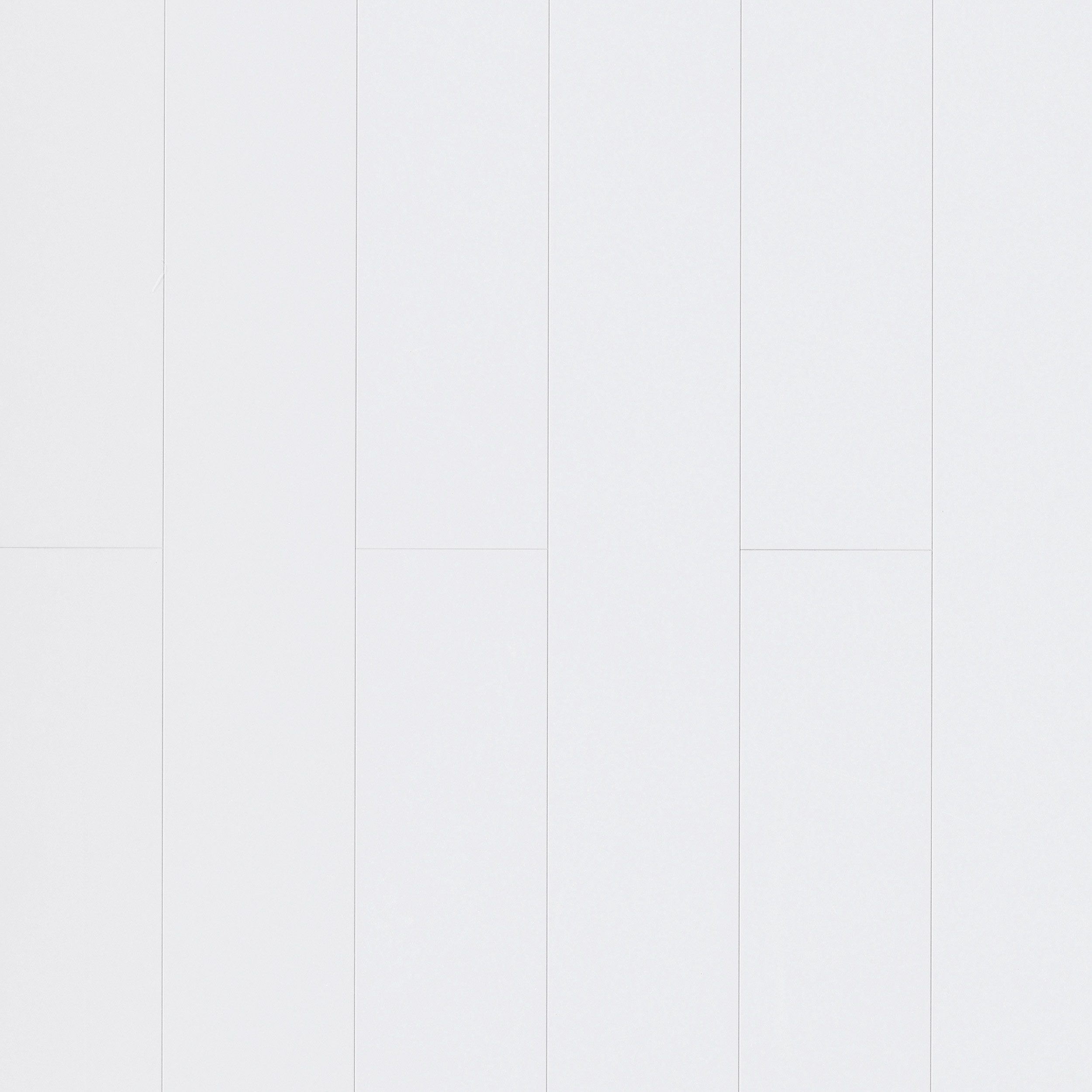 PARADOR Dekorpaneele RapidoClick Seidenmatt weiß, BxL: 22,30x257,90 cm, 0,57 qm, (Garantie privat 15 Jahre, 4-tlg., Lichtecht) Designfuge für exklusiver Optik