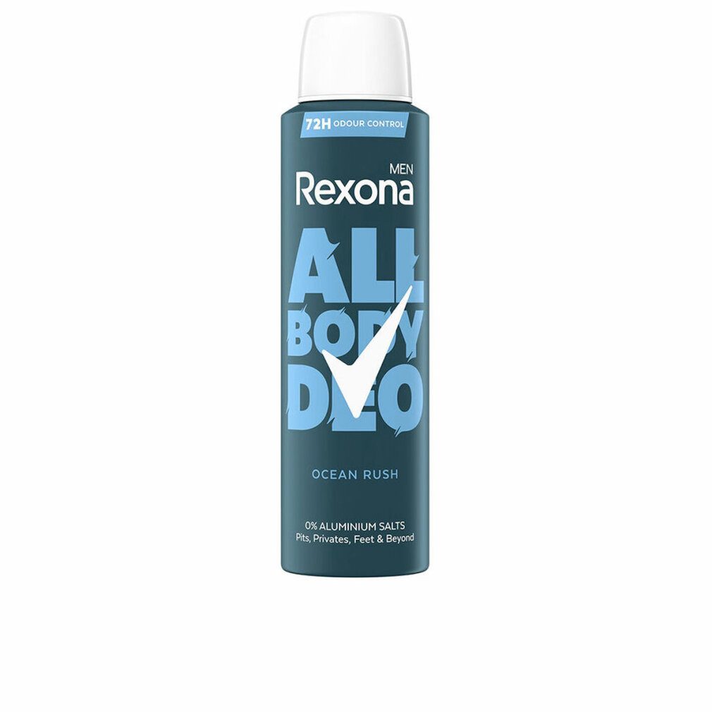 Rexona Körperpflegemittel OCEAN RUSH MEN Ganzkörper-Deo 150 ml