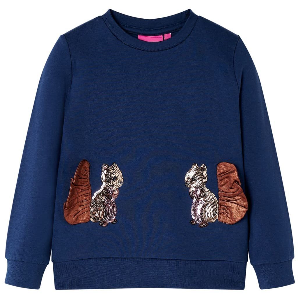 Sweatshirt Kinder-Sweatshirt Marineblau 140