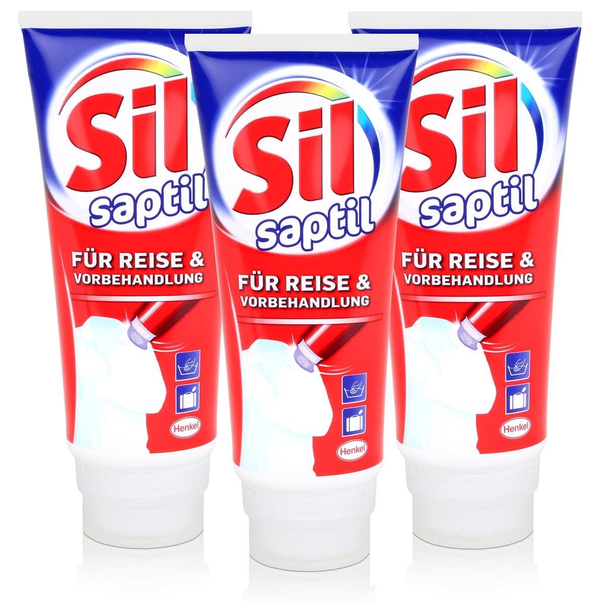 Sil Sil saptil Universal Fleckenentferner 200ml - Reise & Vorbehandlung (3 Spezialwaschmittel